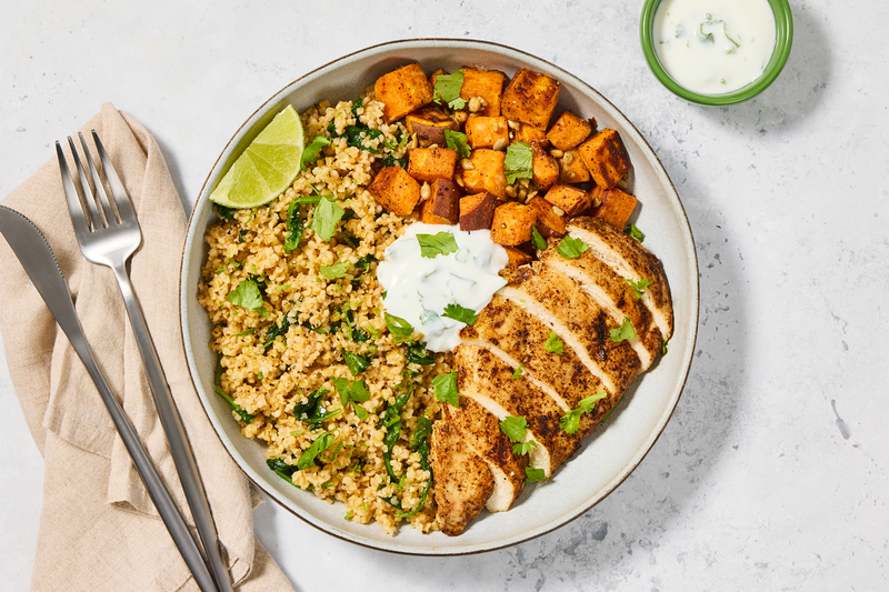 Nutritionist's Pick: Pan-Seared Chicken and Roasted Sweet Potatoes