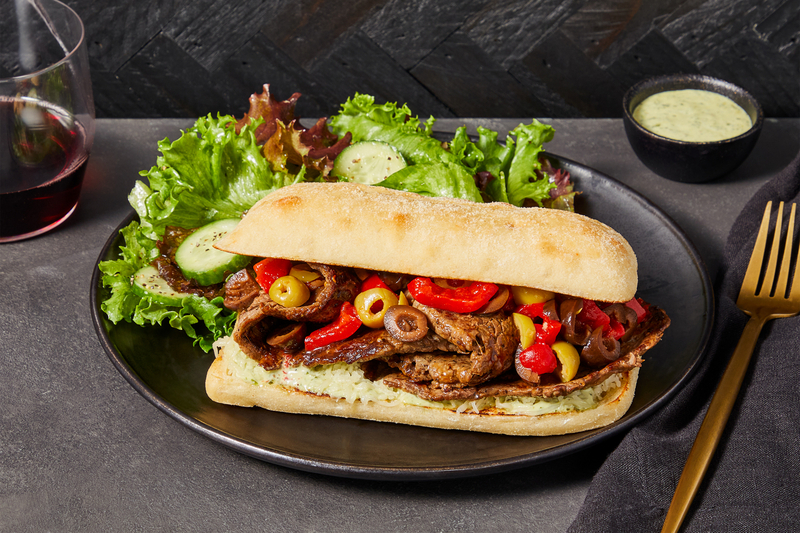 SuperQuick Italian Beef Sandwiches