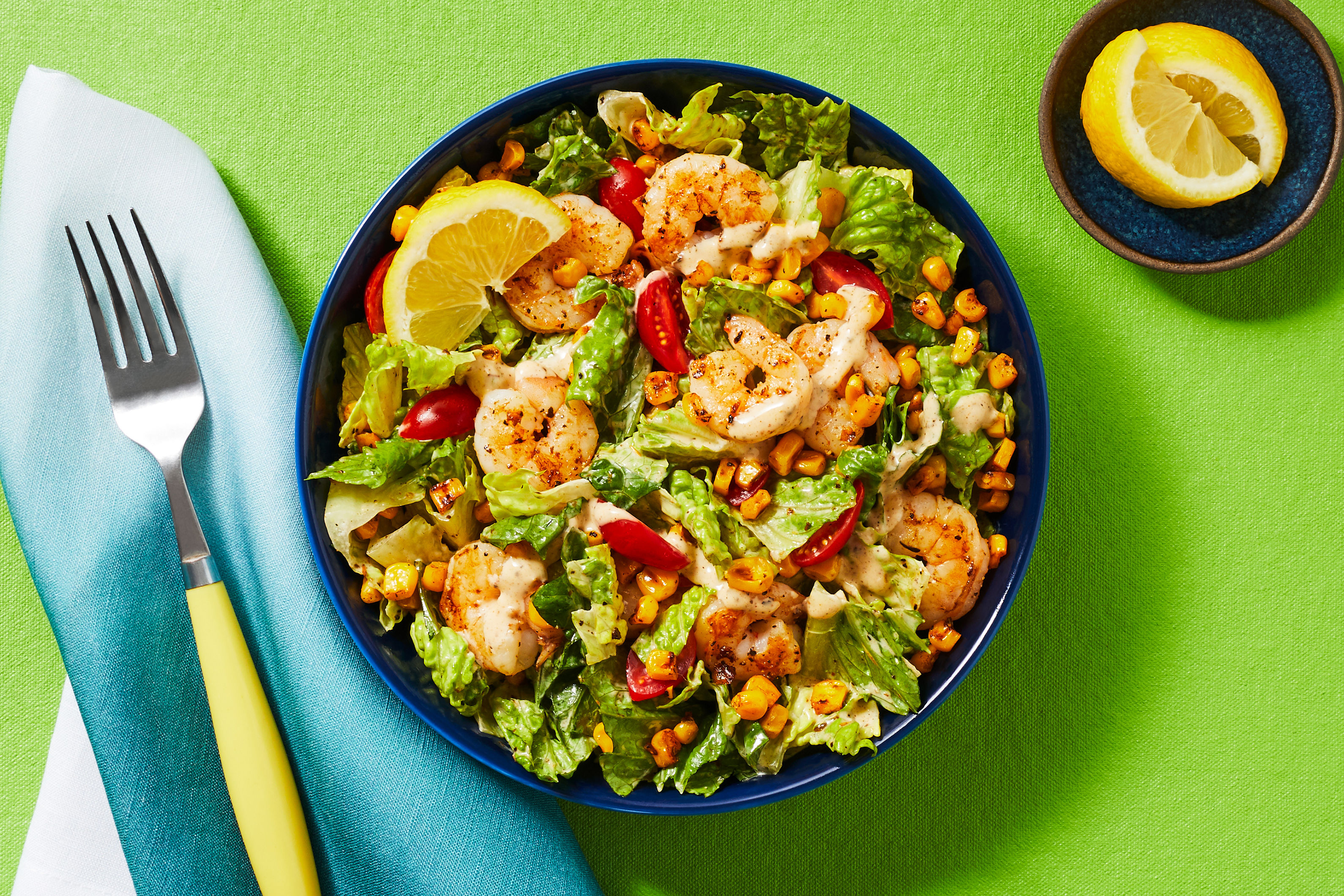 Cajun Shrimp Chopped Salad