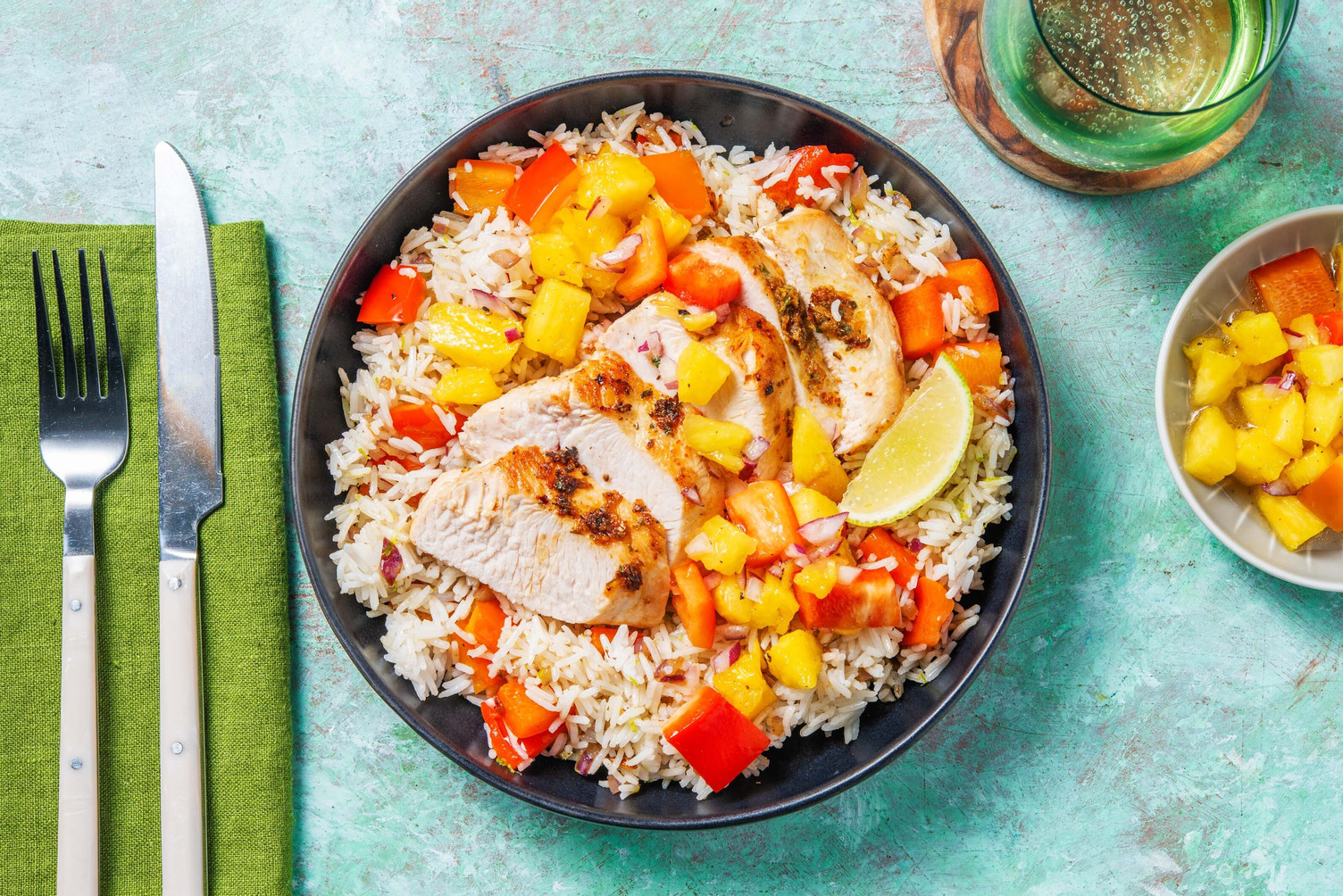 Cal Smart Pineapple Turkey Bowls