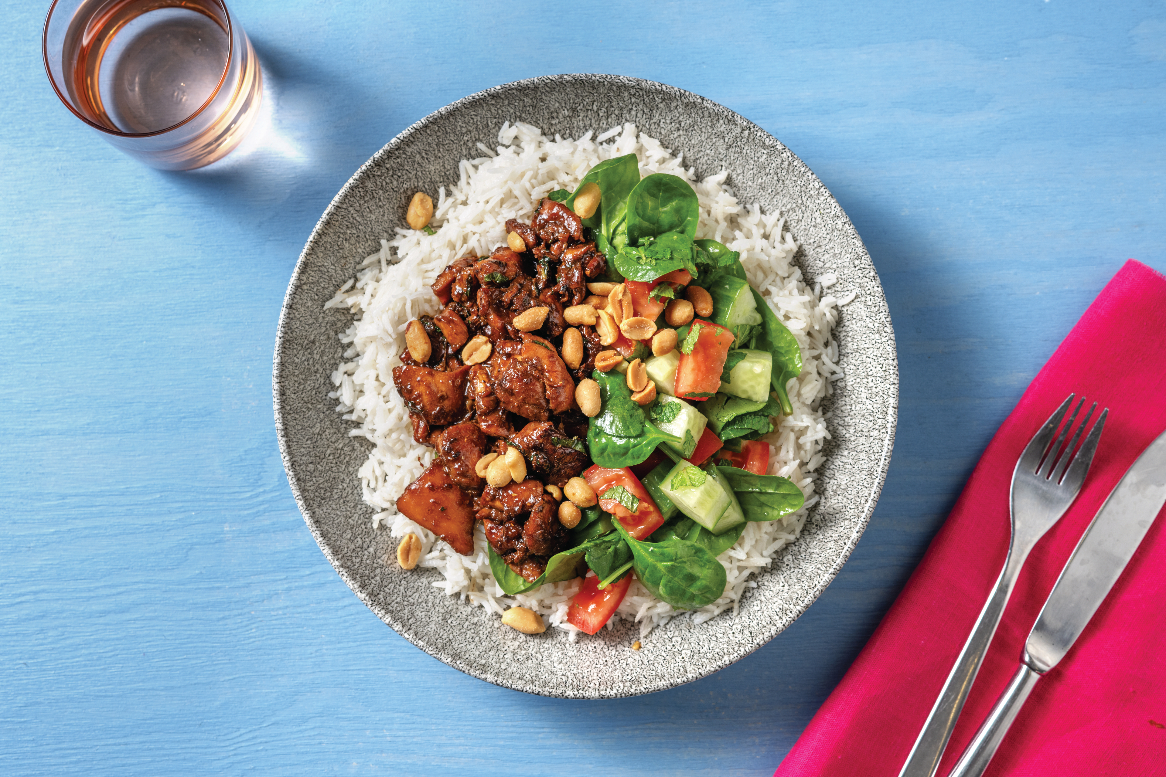 Caramelised Chicken & Coconut Rice