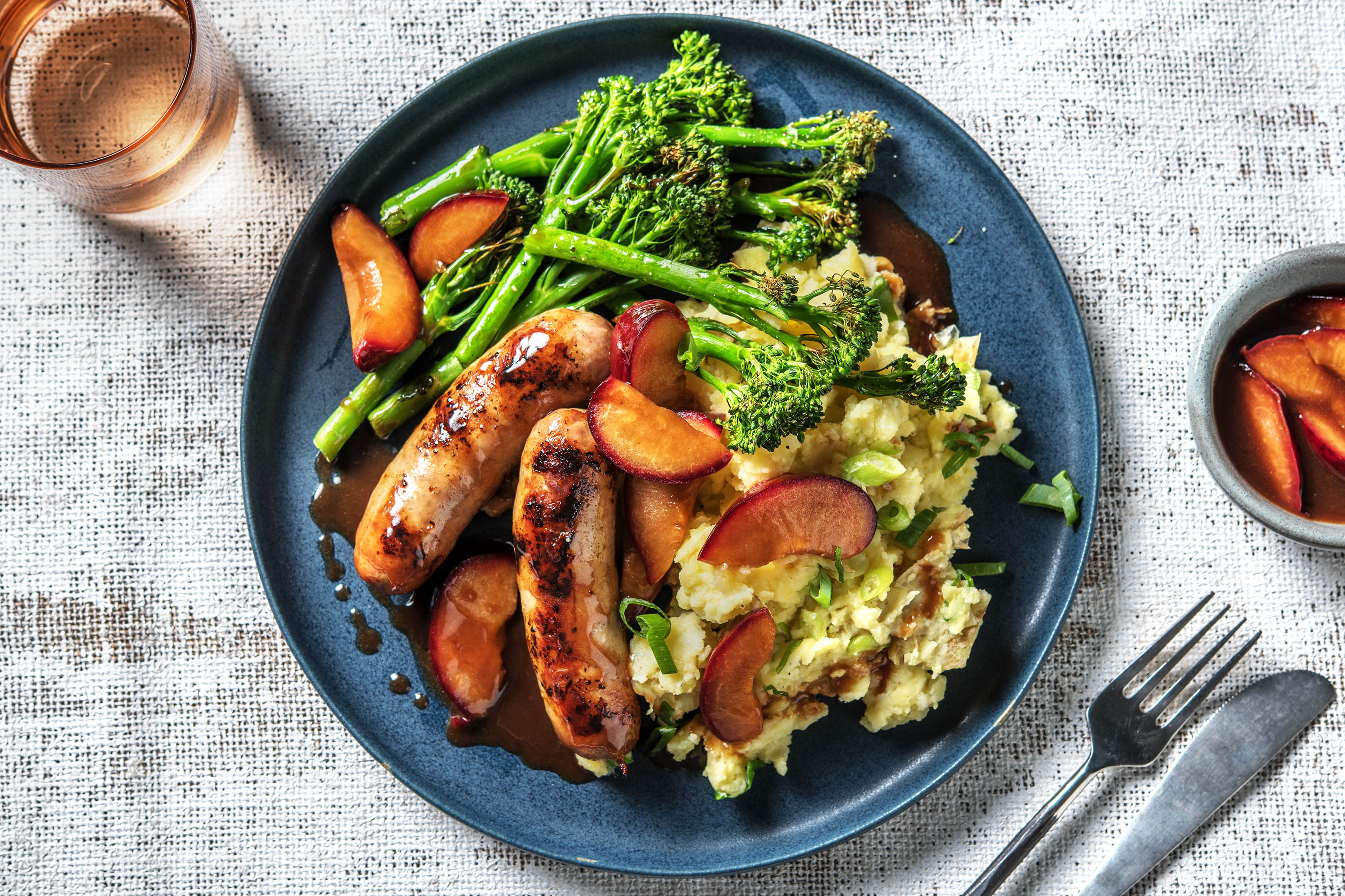 Caramelised Onion Sausages