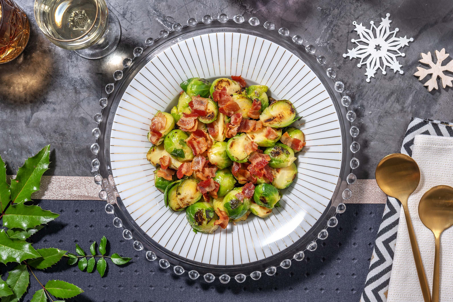 Choux de Bruxelles caramélisés