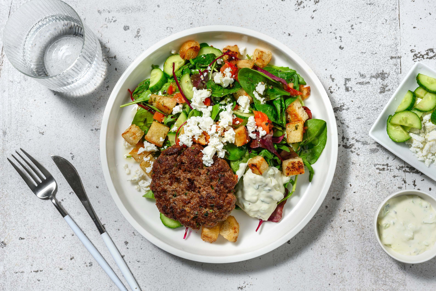 Smart Bunless Dill-Garlic Impossible® Burger Patties