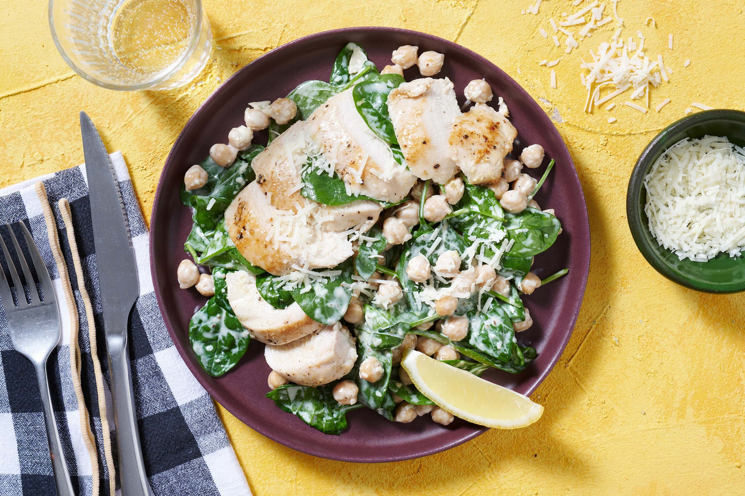 Carb Smart Chicken Caesar Salad