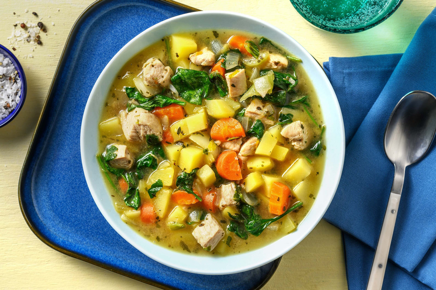 Carb Smart Hearty Chicken Soup