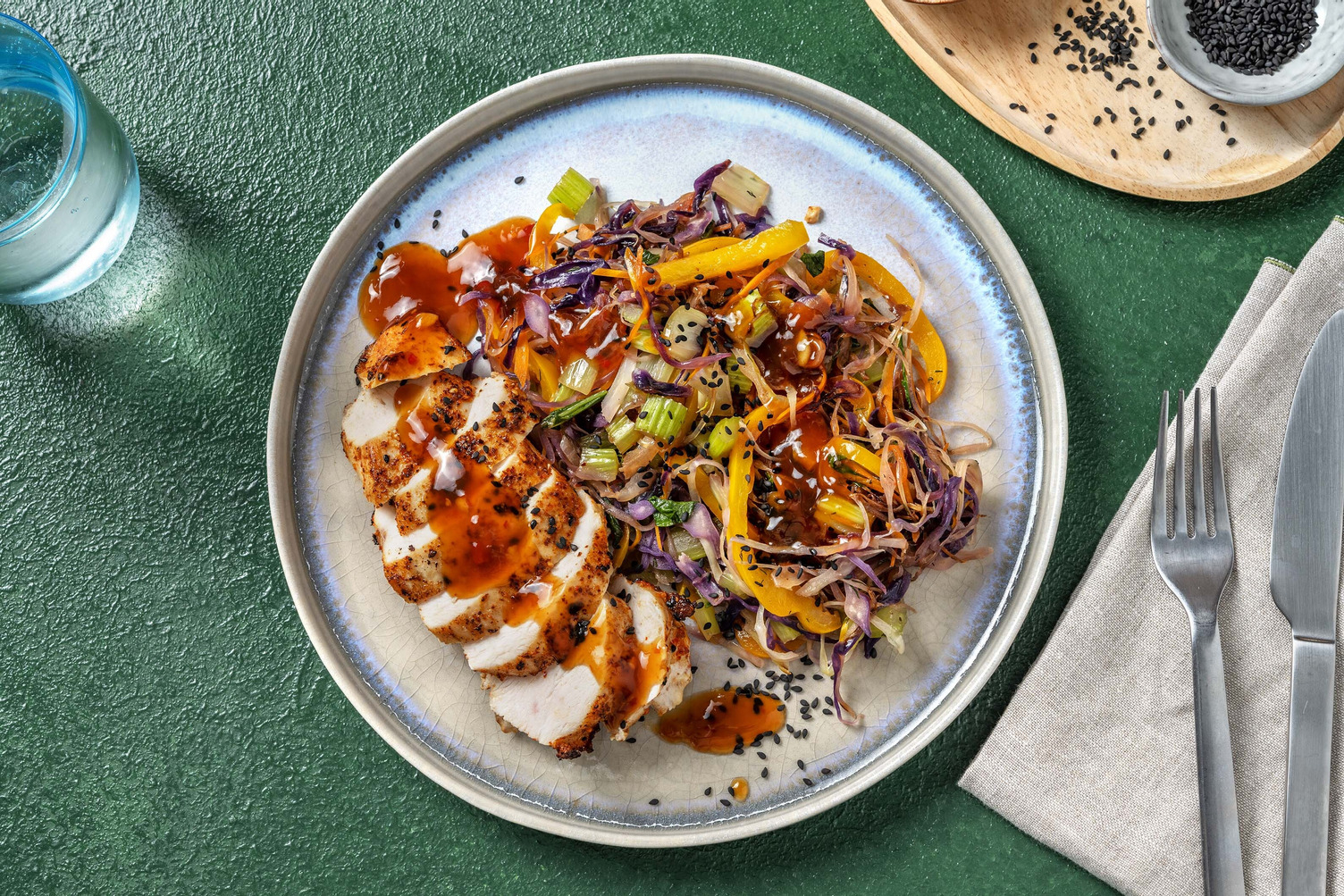 Carb Smart Sesame Chicken