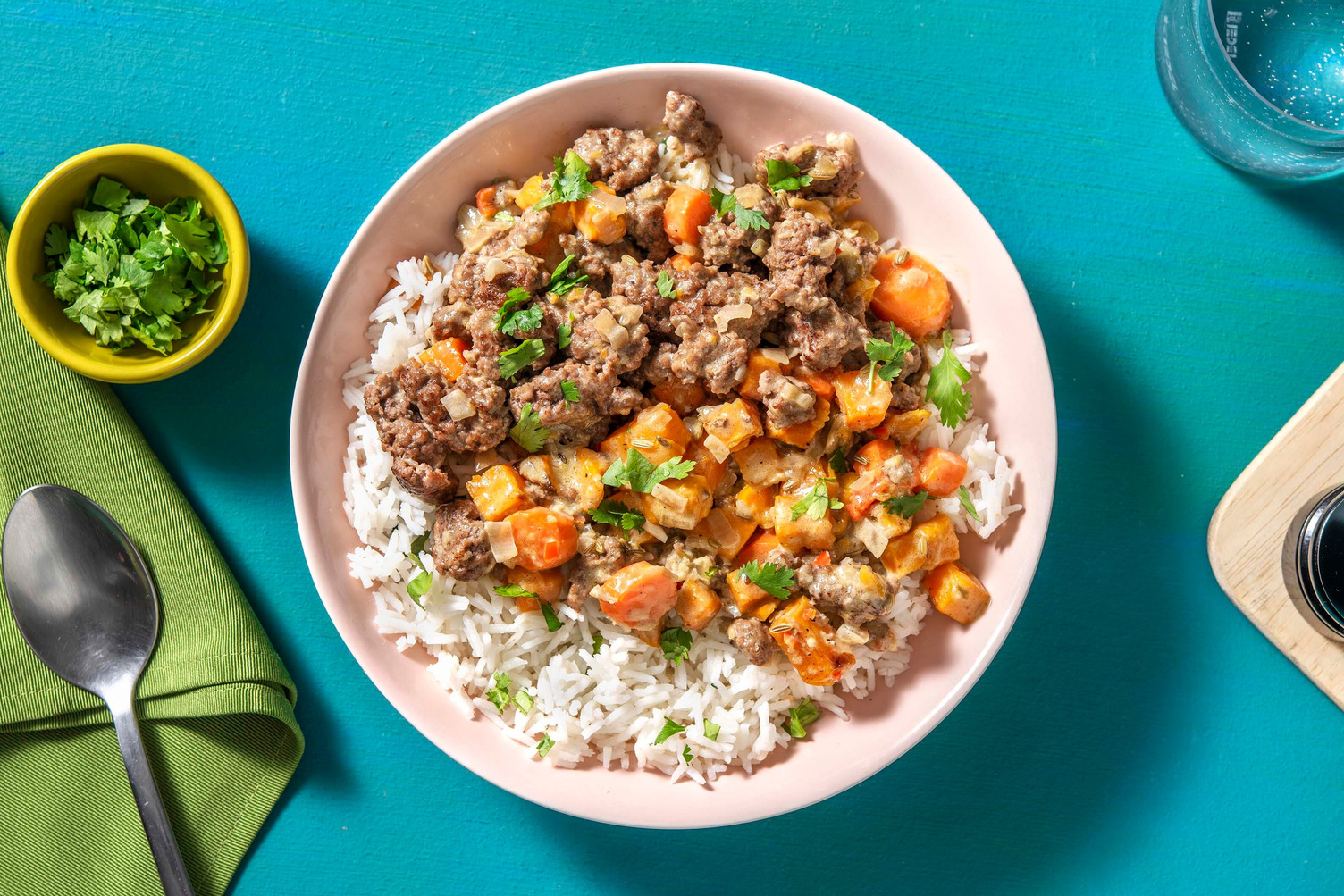 Cari d’agneau au curcuma