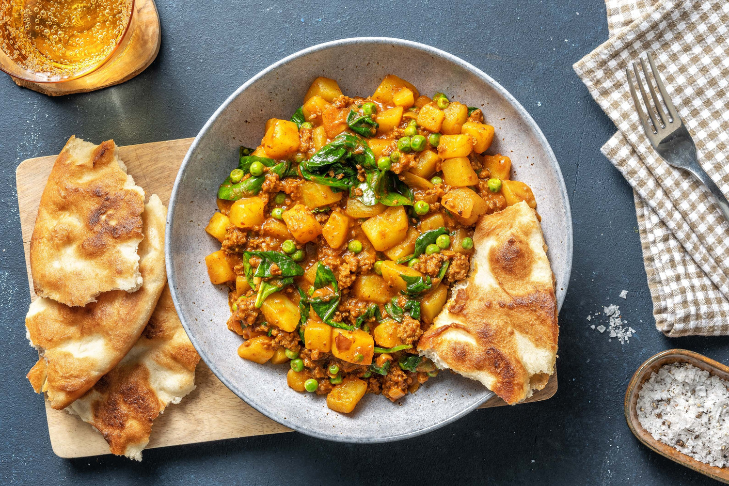 Curried Beef and Potatoes