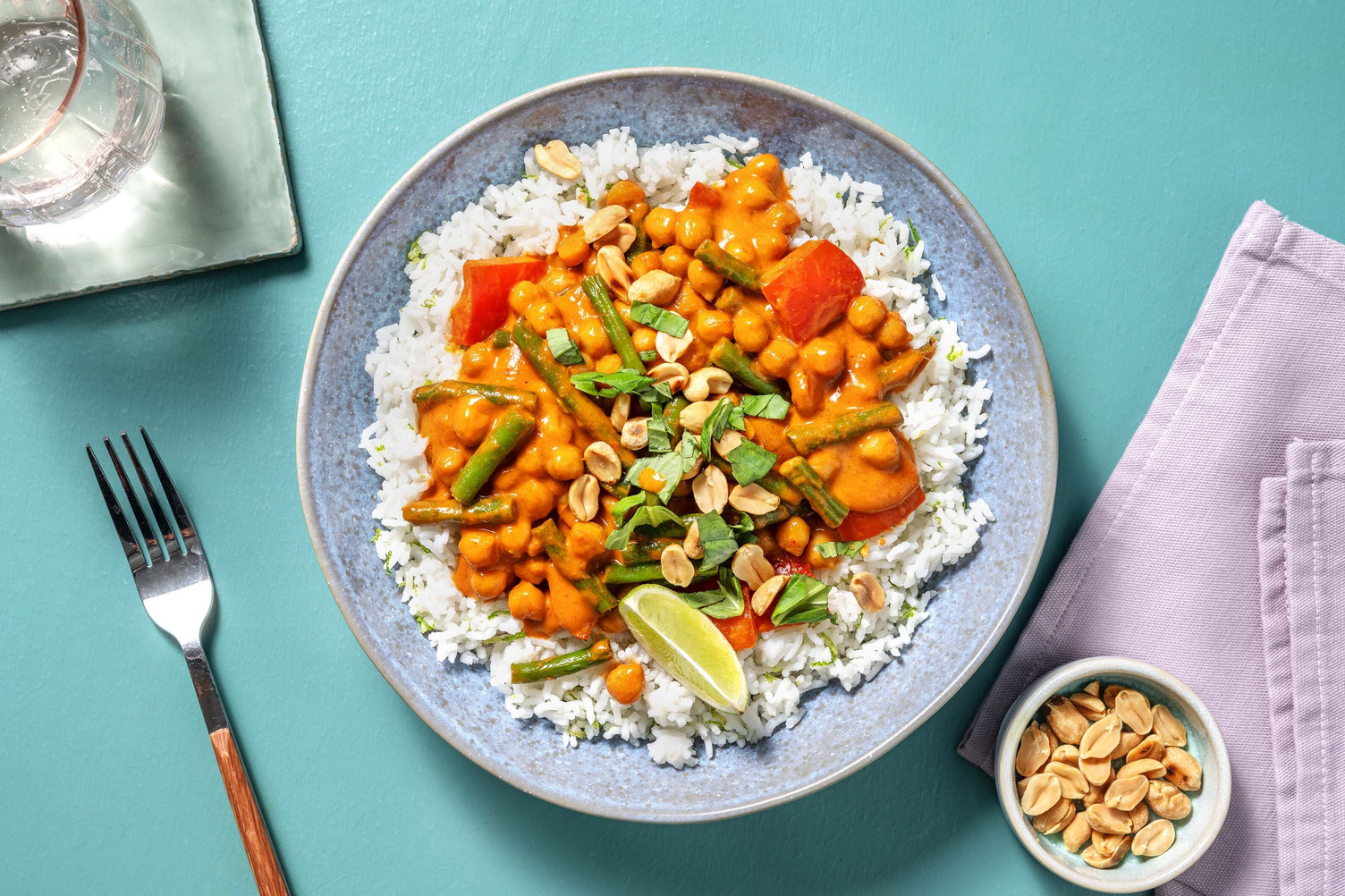 Thai-Style Coconut Chickpea Curry