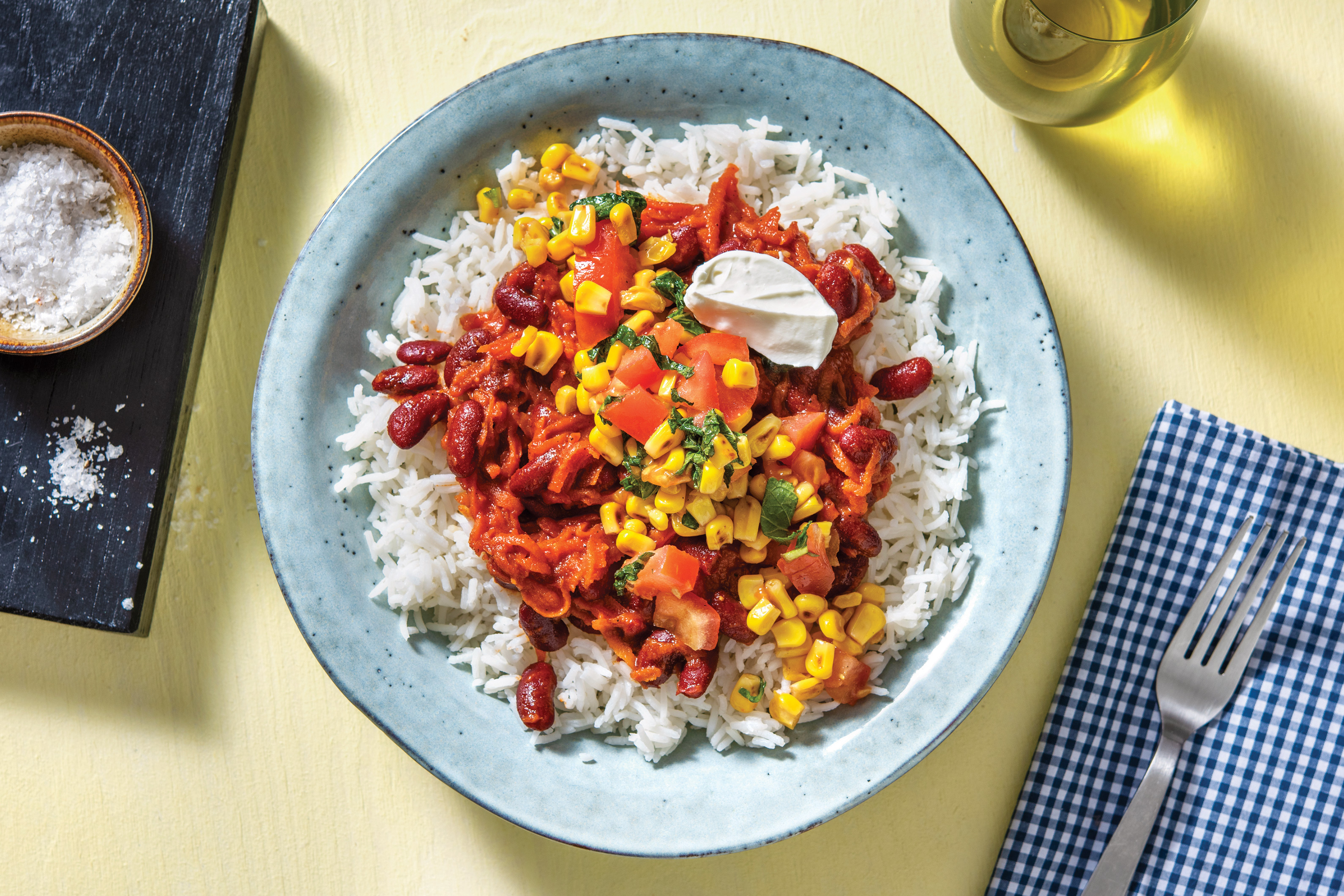Caribbean-Style Bean Chilli