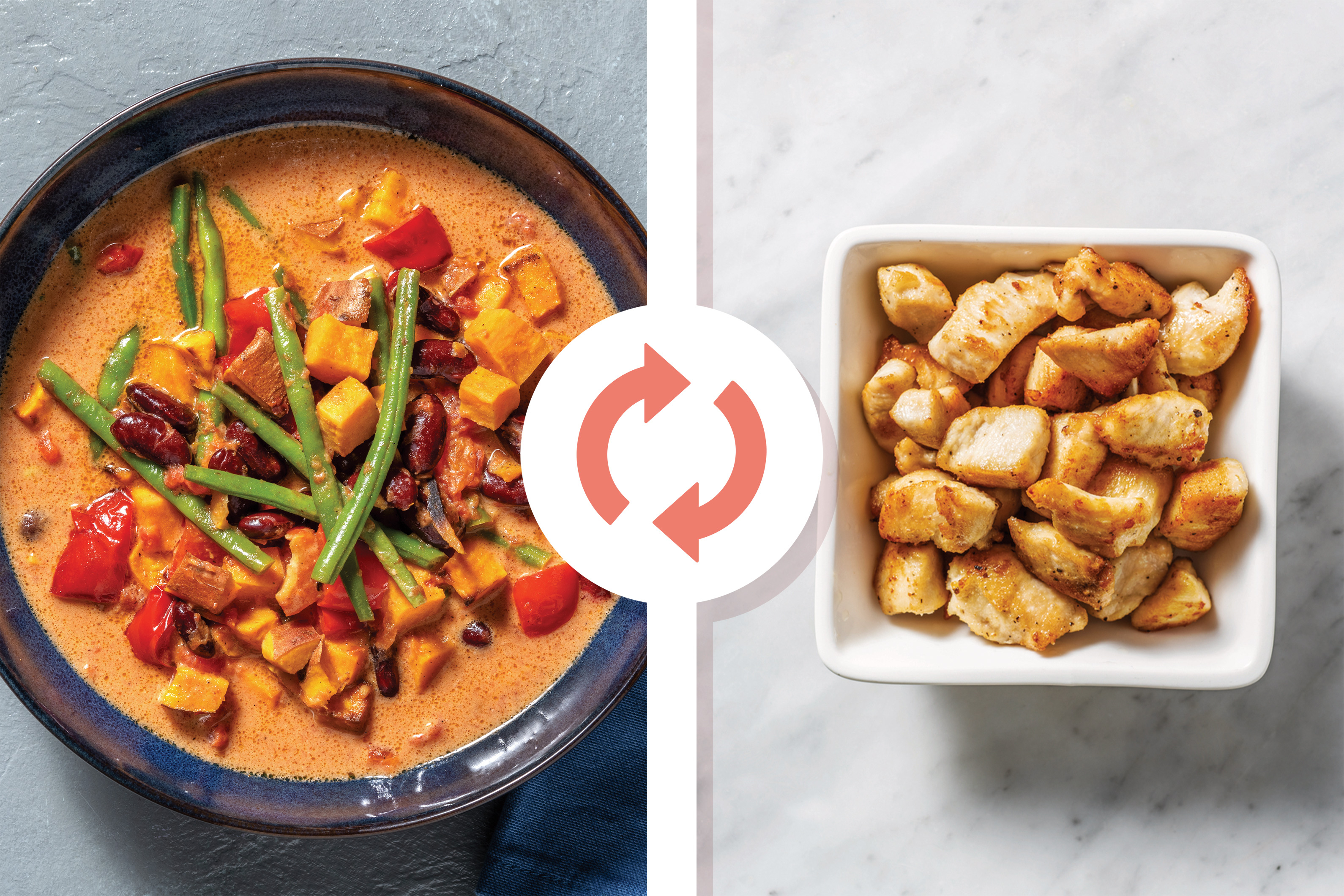 Caribbean Bean, Chicken & Coconut Soup