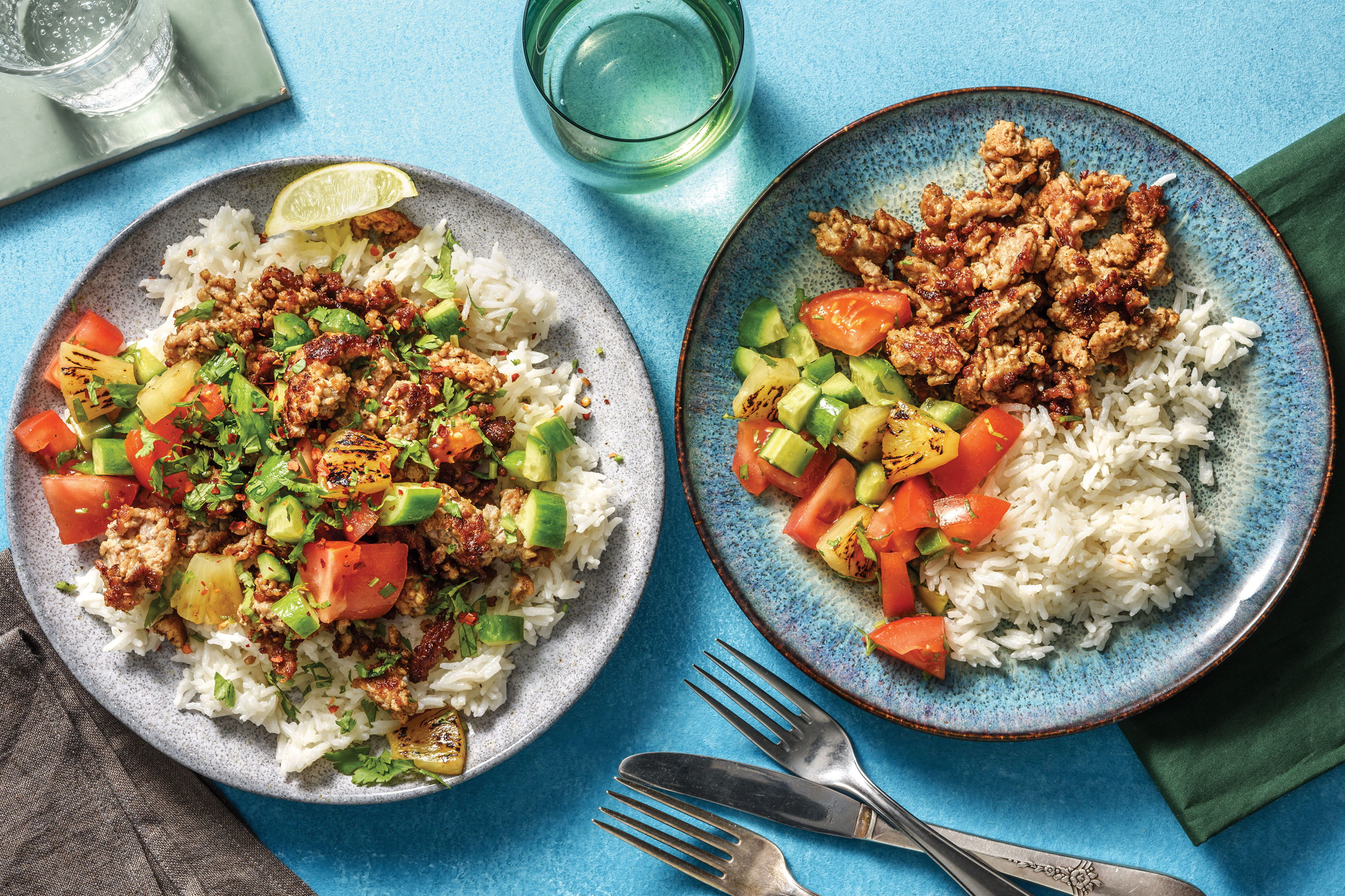 Caribbean Spiced Pork Bowl