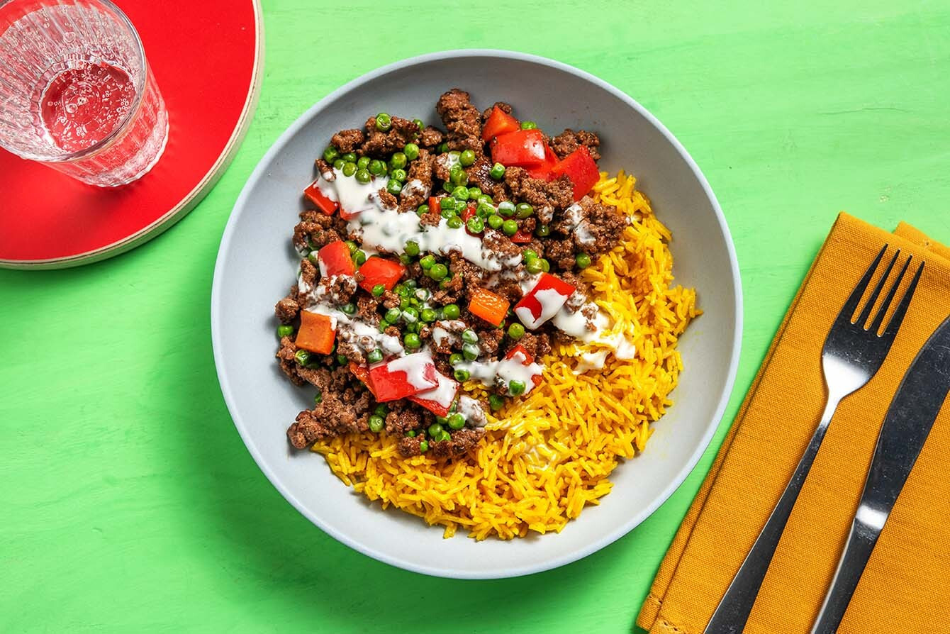 Caribbean-Style Beef & Veggie Bowls