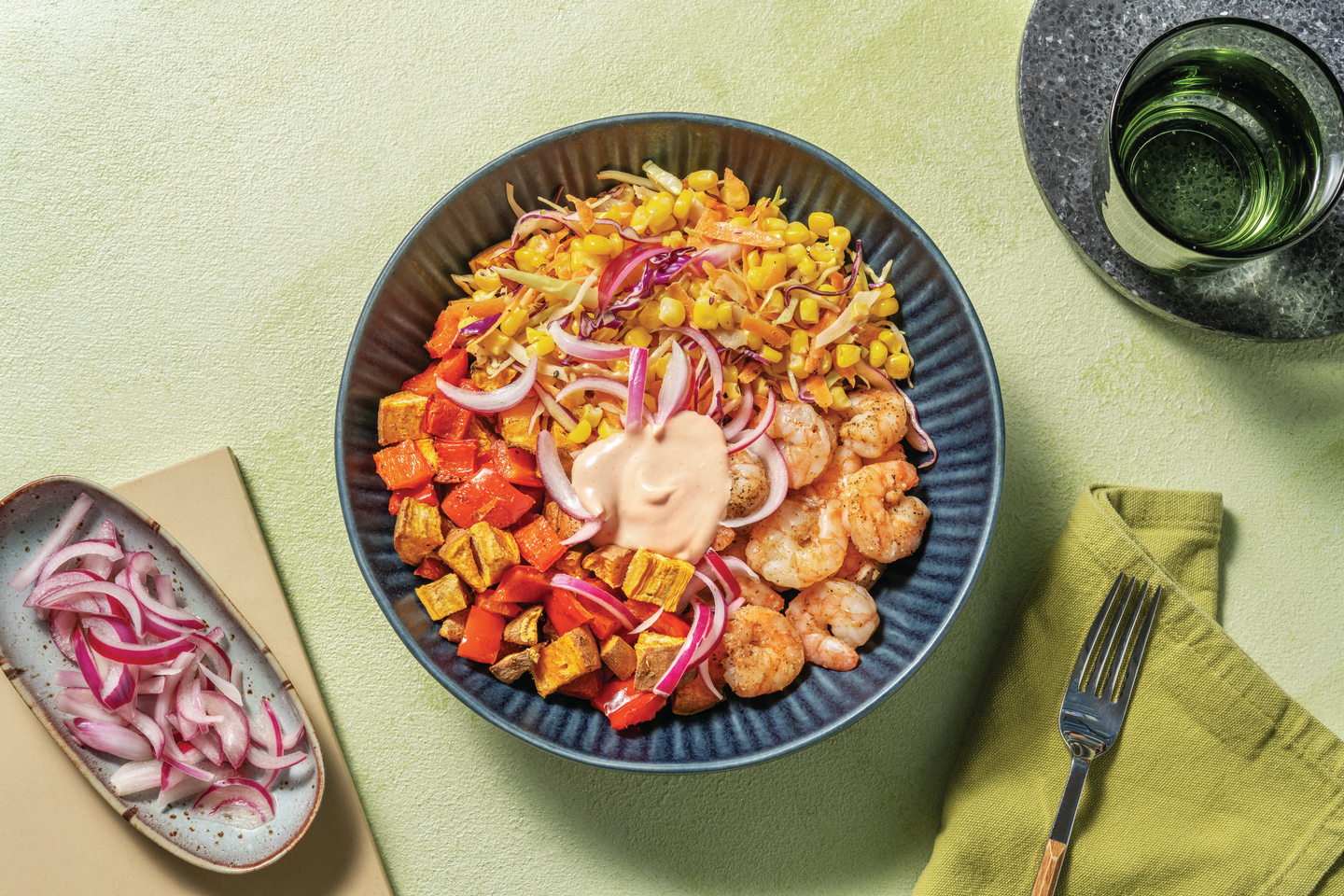 Caribbean-Style Prawn Bowl