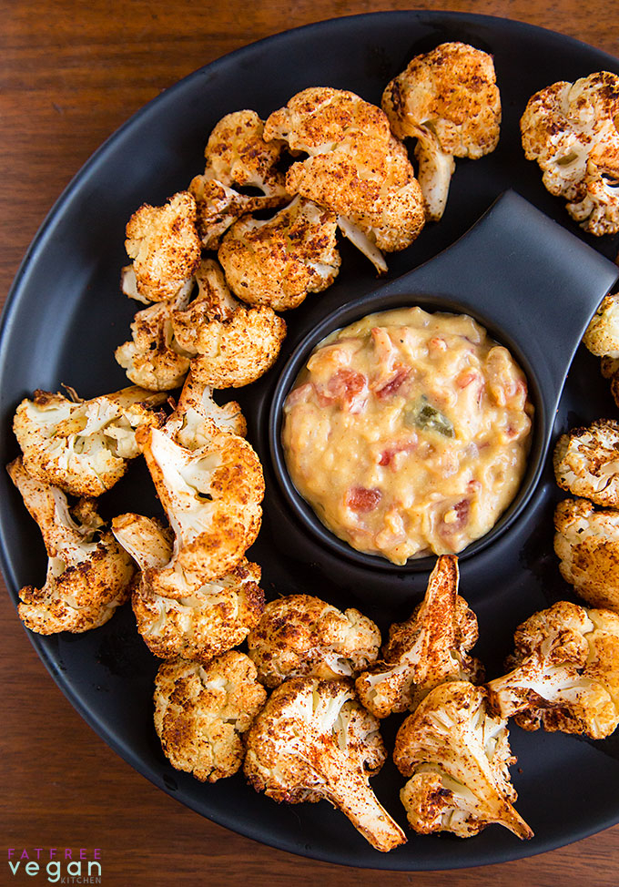 Bouchées de chou-fleur rôti aux chipotles