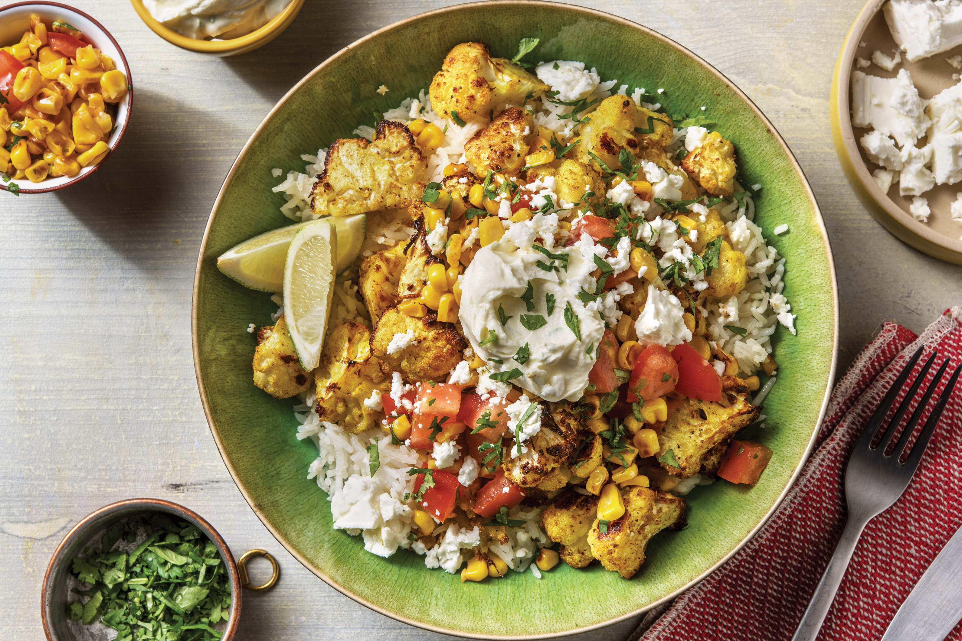 Cauliflower Burrito Bowl