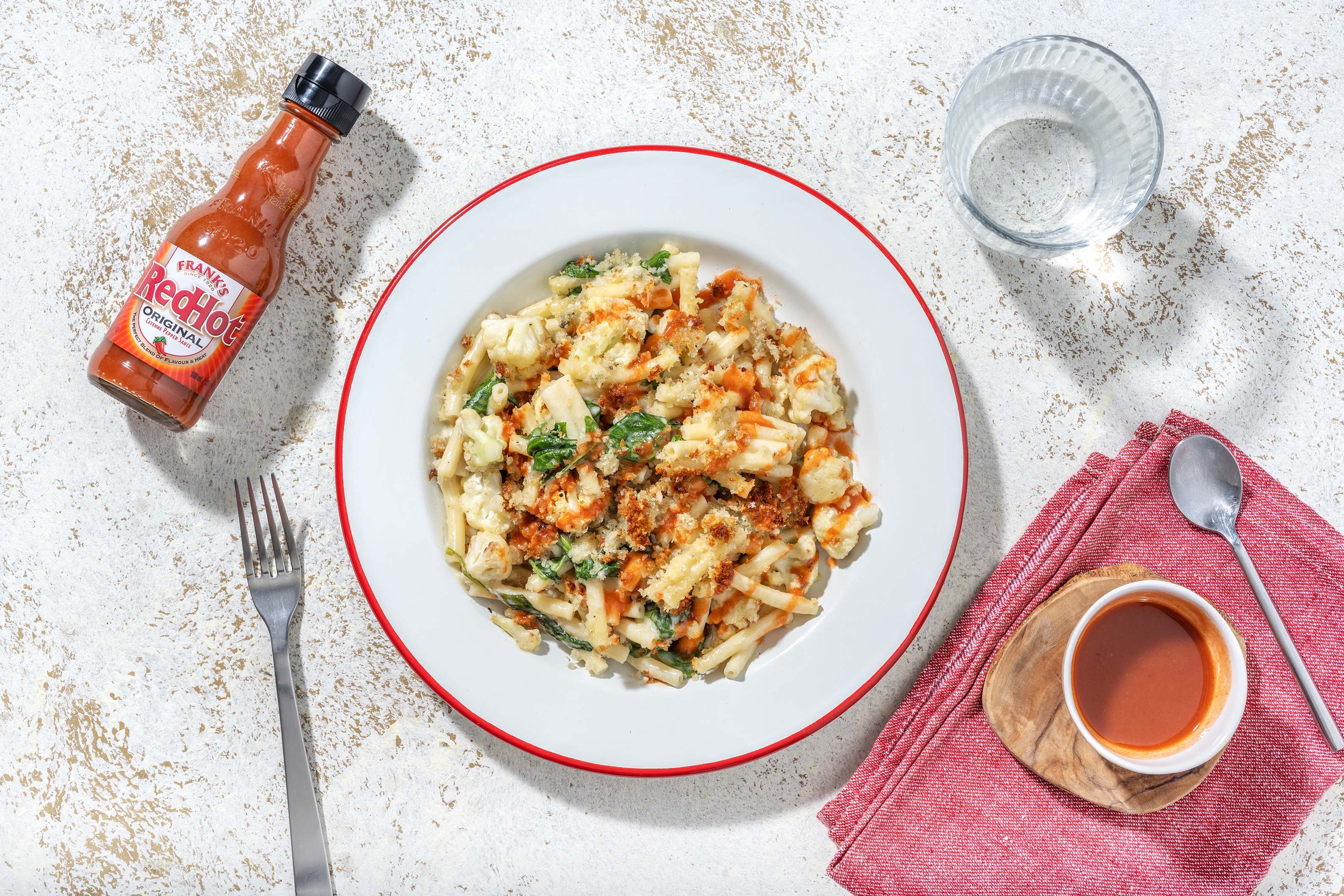 Frank's RedHot Cauli Mac n' Cheese