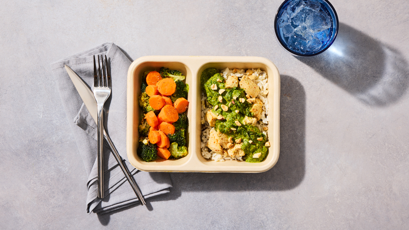 Green Curry Chicken & Coconut Wild Rice