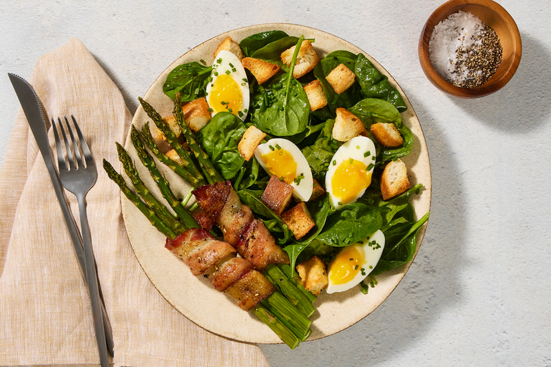 Carb Smart Bacon-Wrapped Asparagus