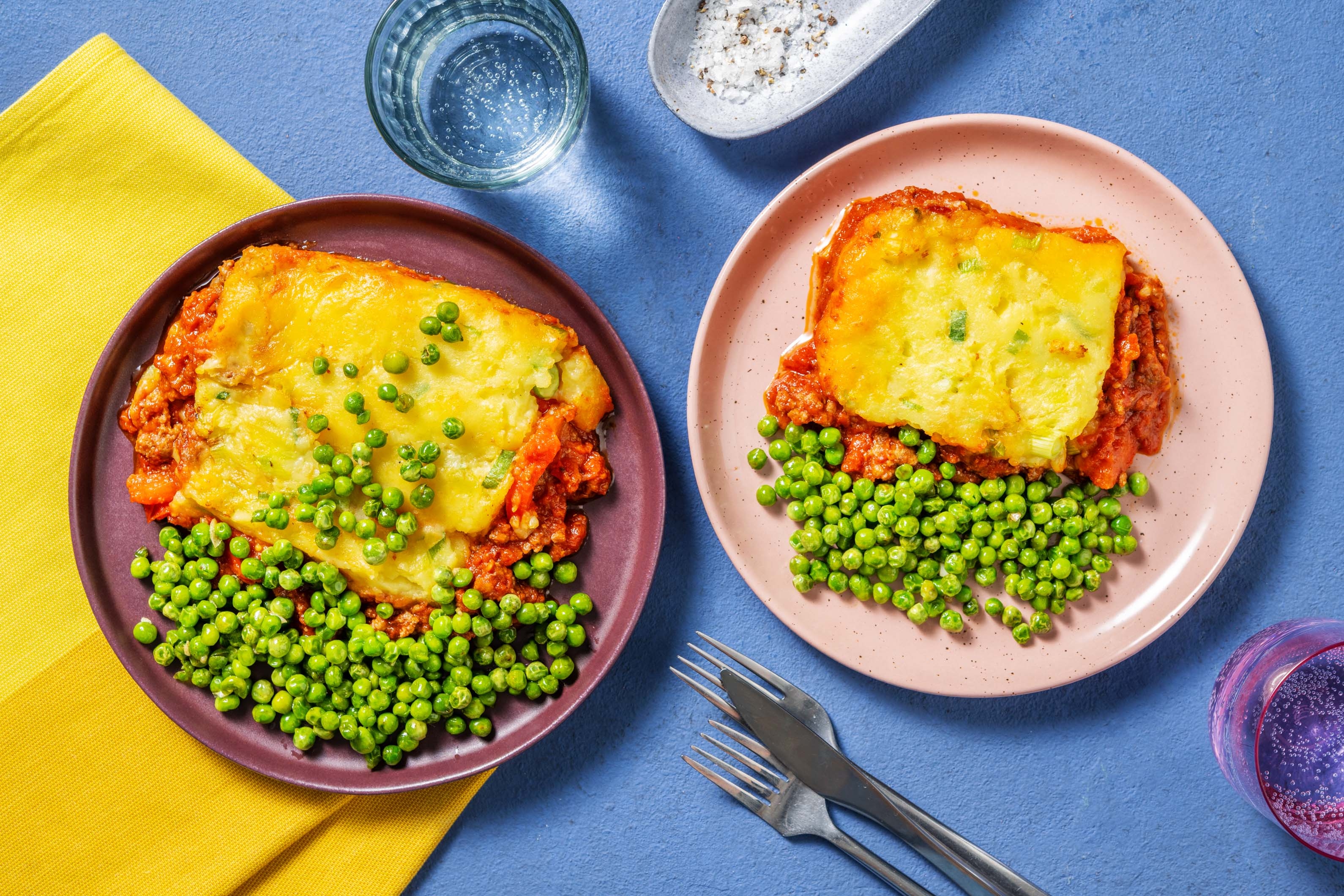 Central American Style Spiced Cottage Pie