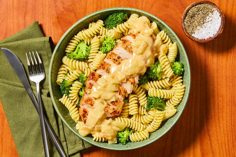 Poitrines de poulet en sauce