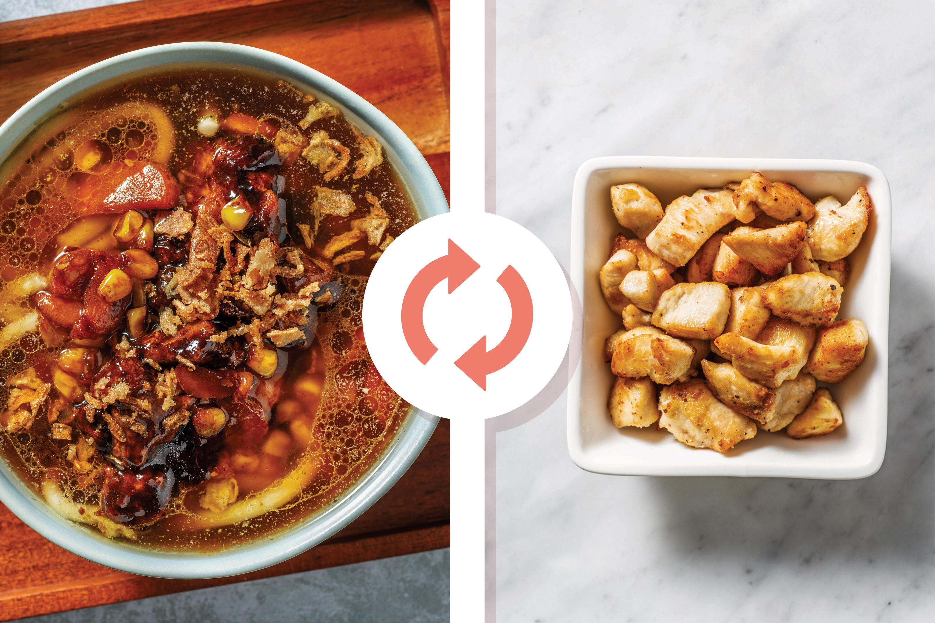 Char Siu Chicken & Udon Noodle Broth