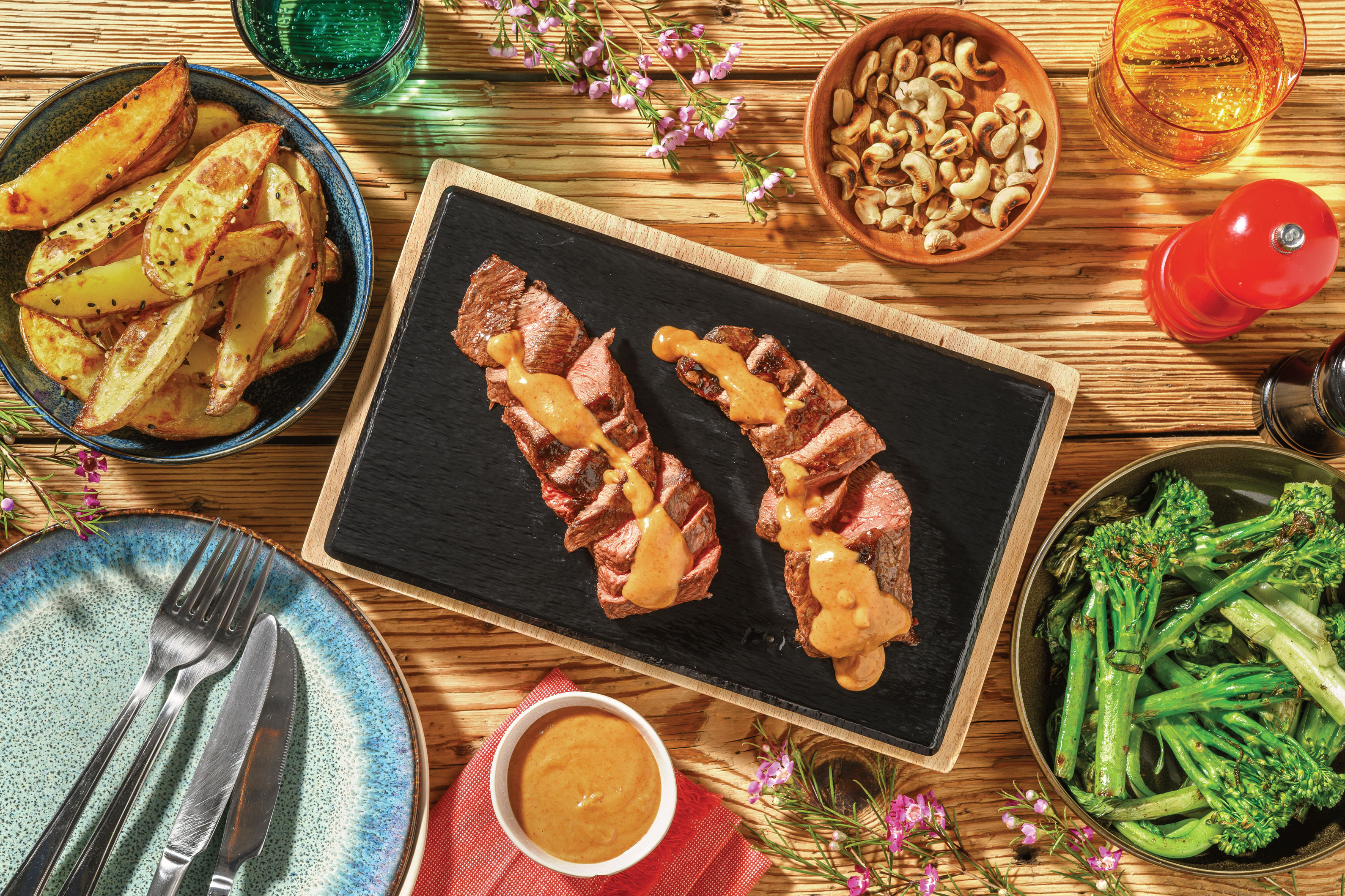 Premium Fillet Steak & Hoisin-Peanut Sauce