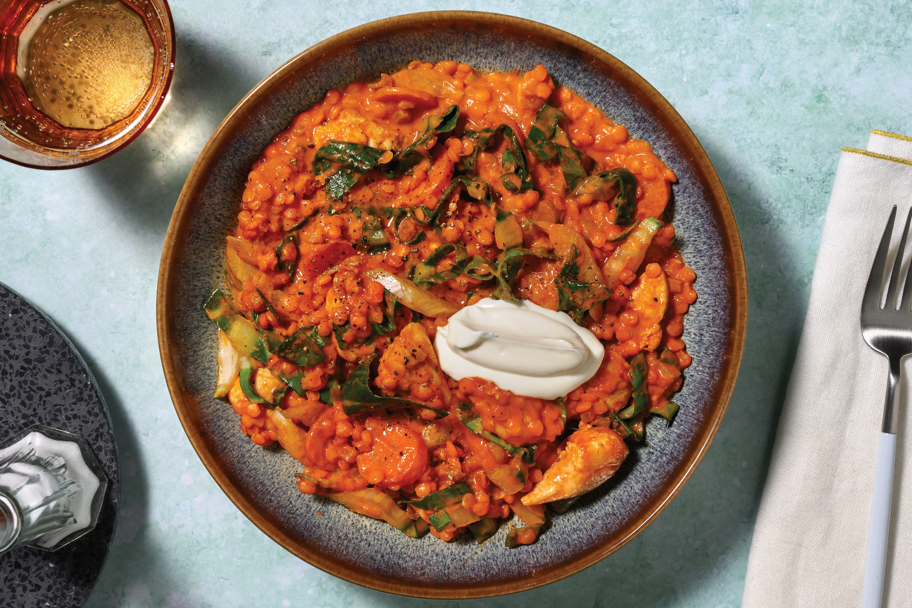 Cheat's Baked Chicken Dhal