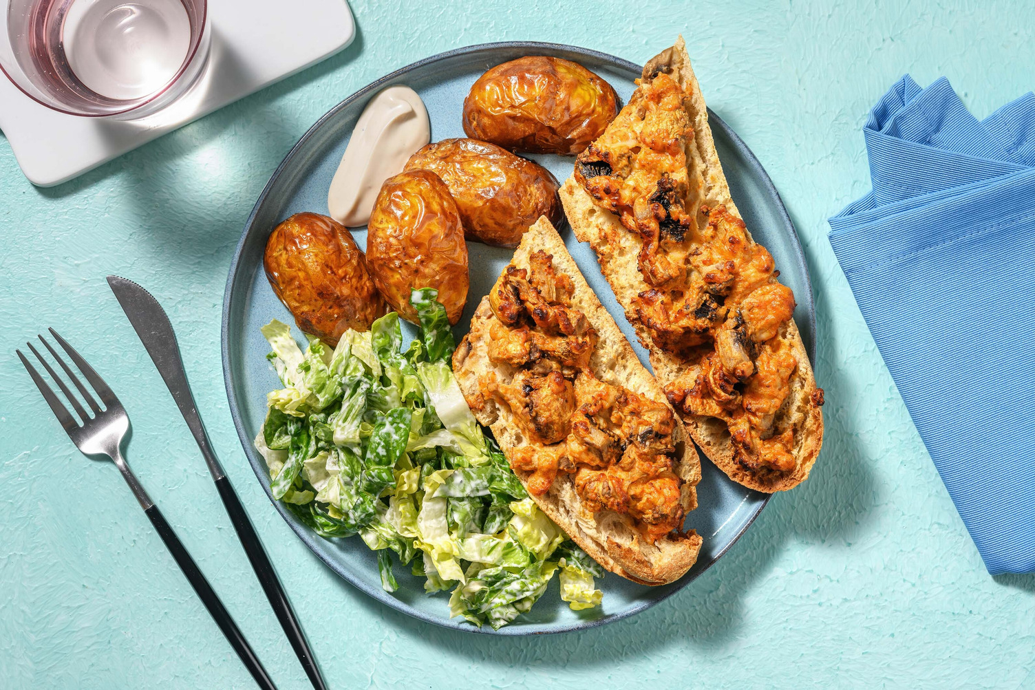 Cheese Melt: Champignon-Ofensandwich