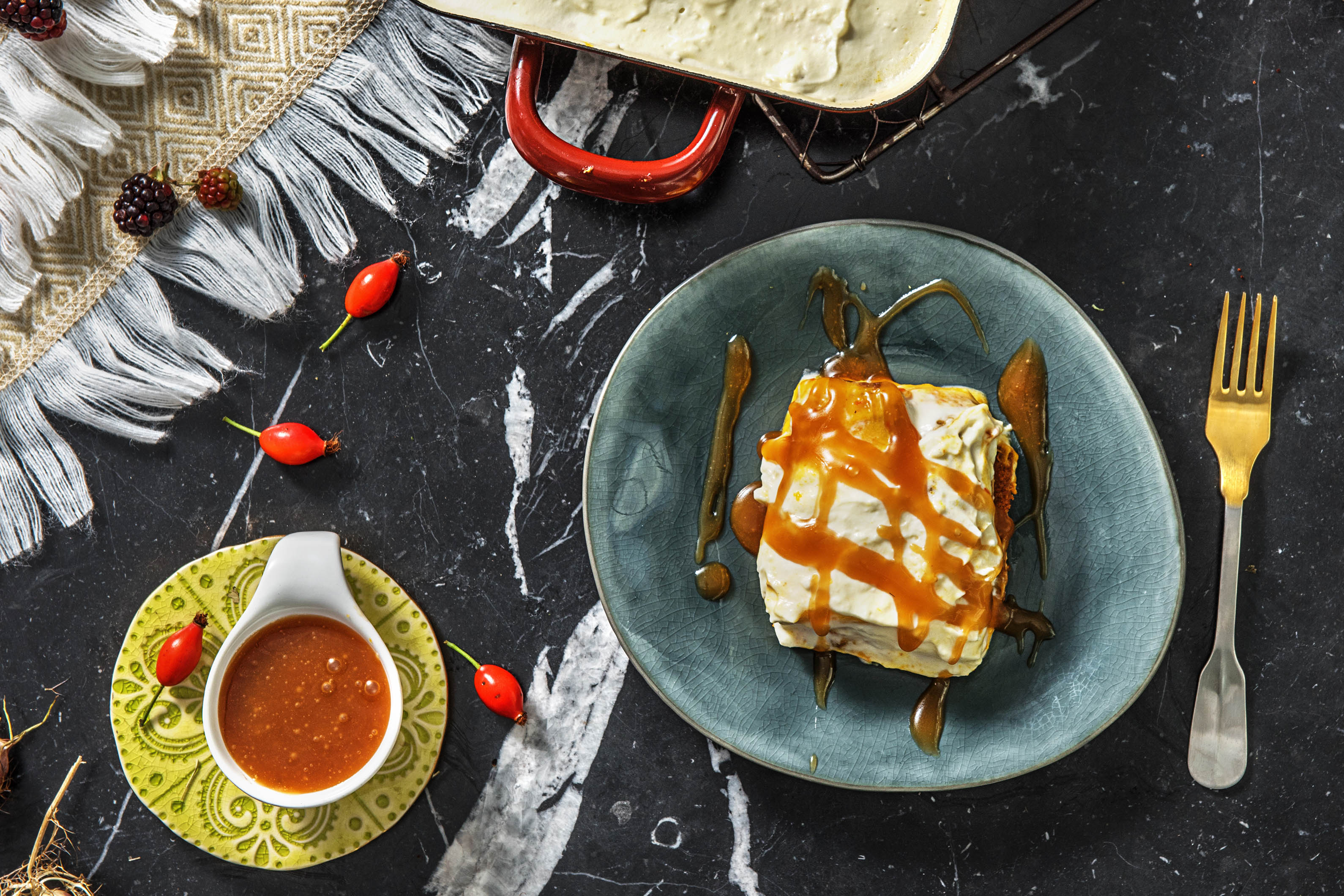 Cremiges Kürbis-Dessert