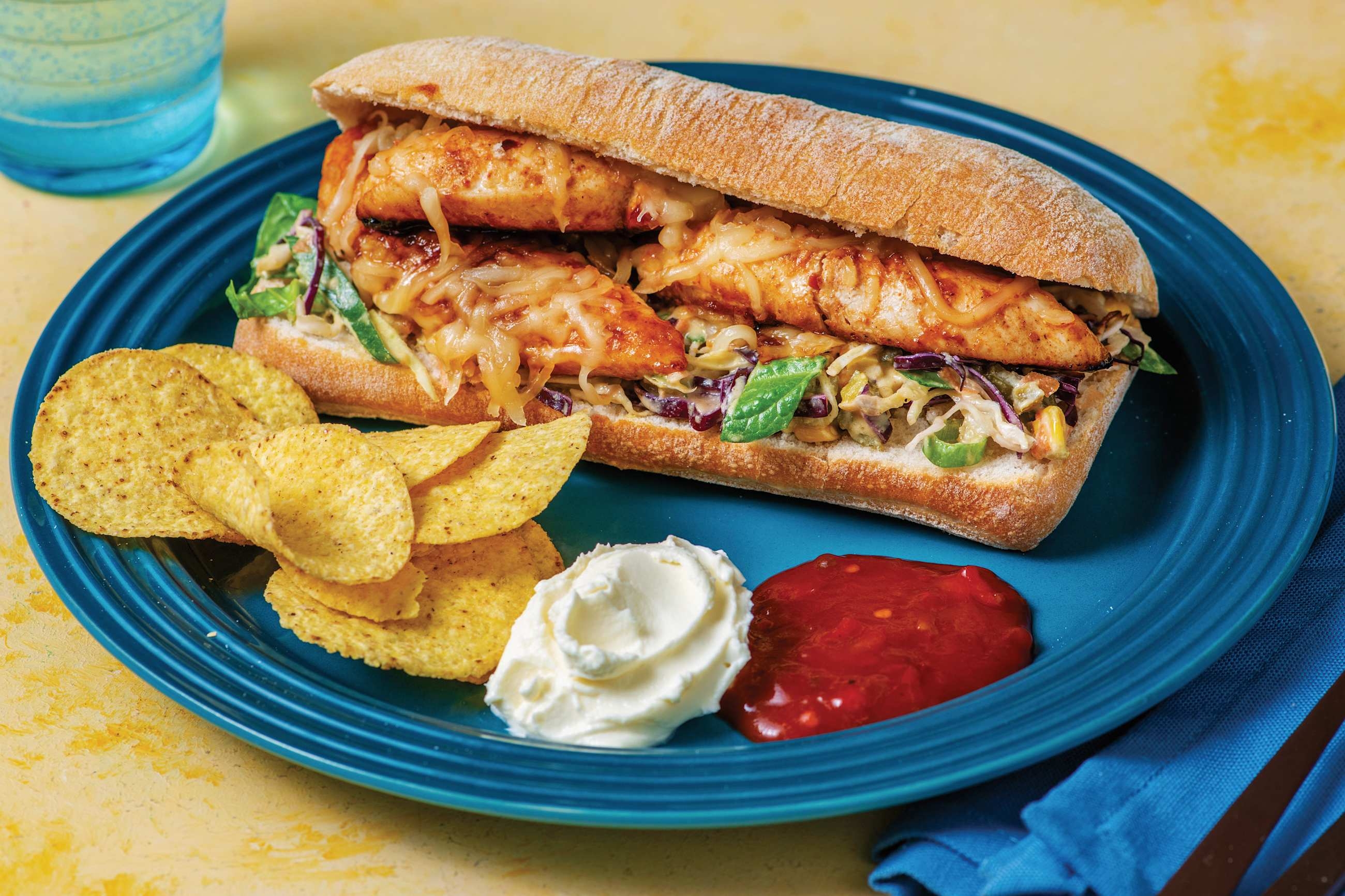 Cheesy Chicken Sub