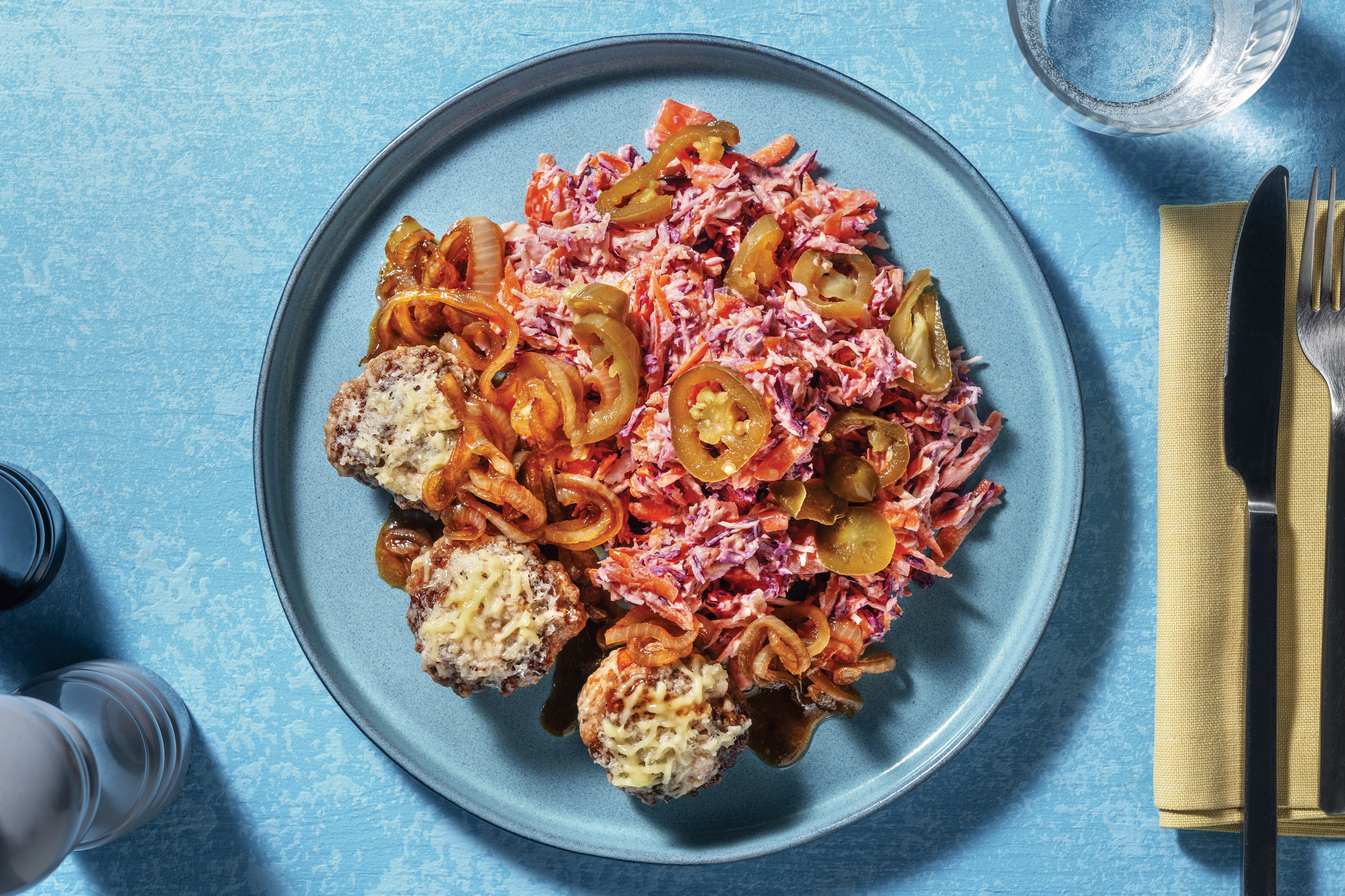 Quick American-Spiced Beef & Pork Rissoles Recipe | HelloFresh