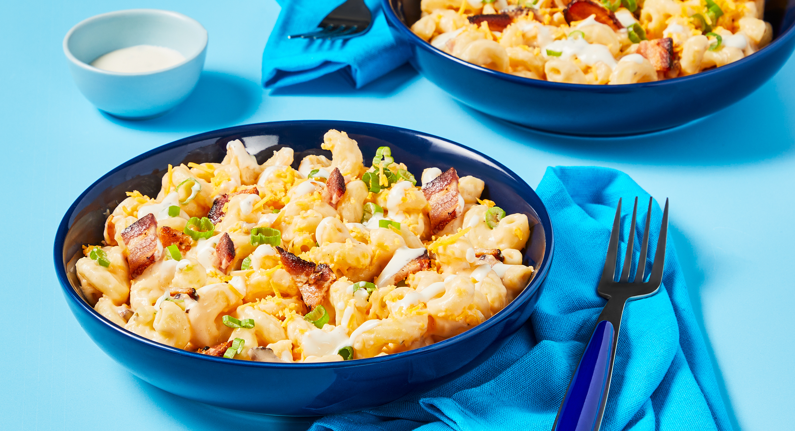 Cheesy Bacon & Ranch Cavatappi