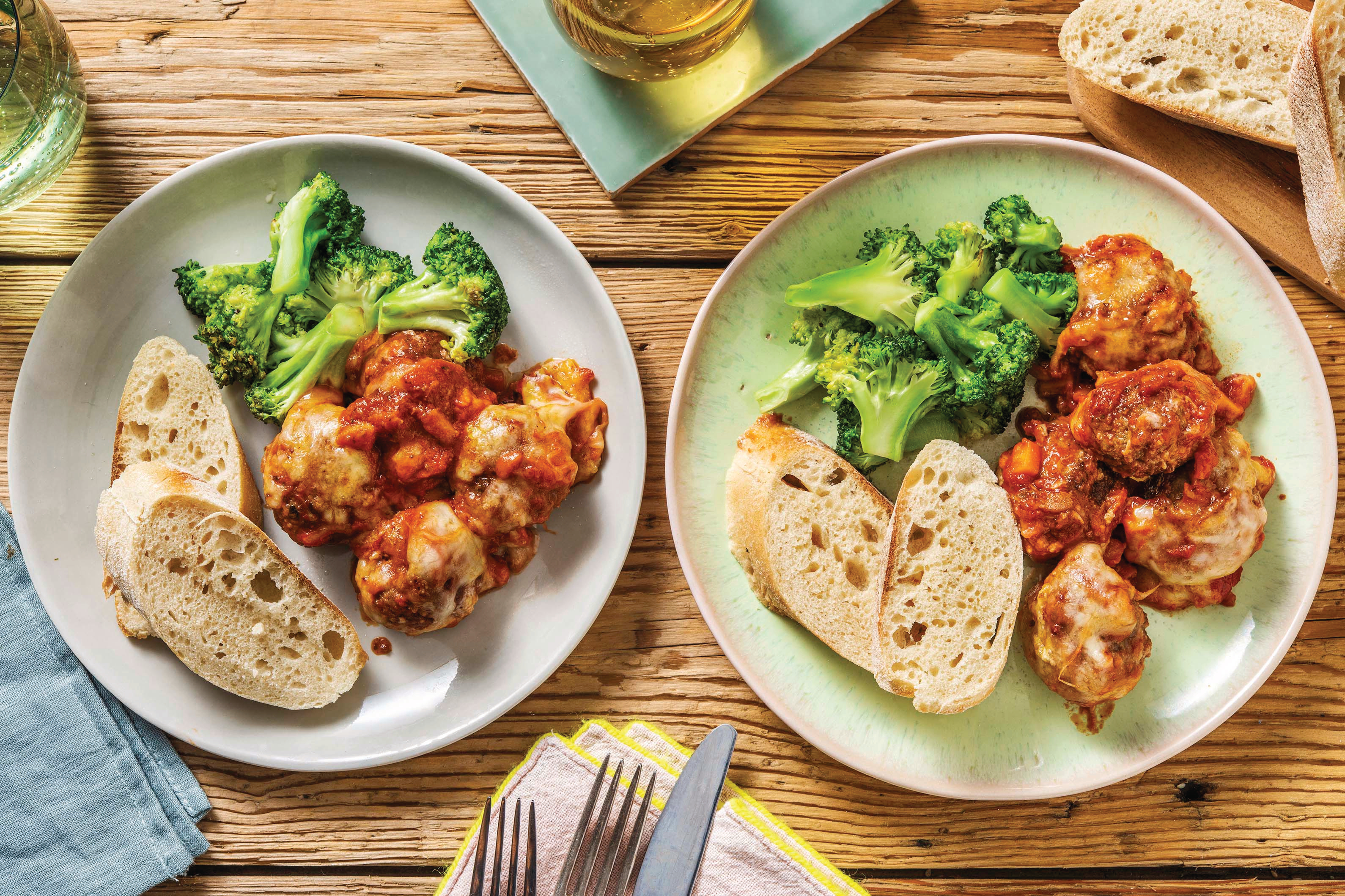 Cheesy Baked Beef Meatballs