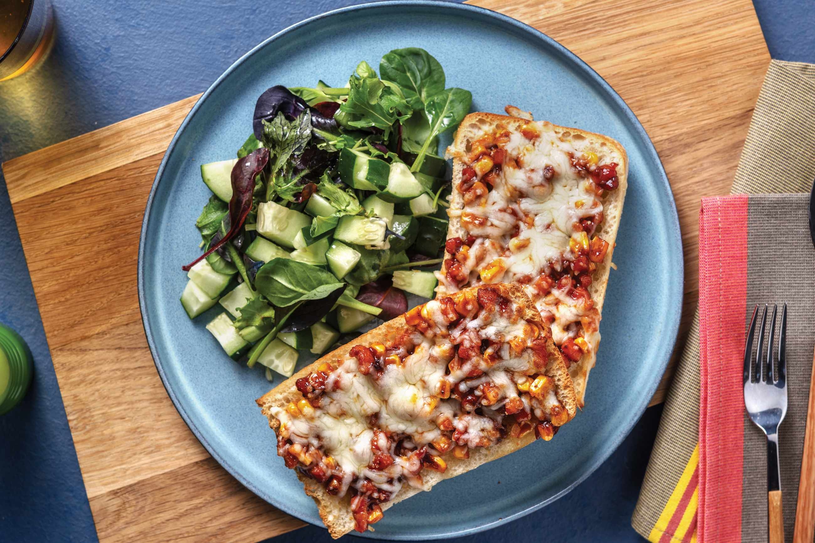 Cheesy Buffalo & Bacon Ciabatta Melt