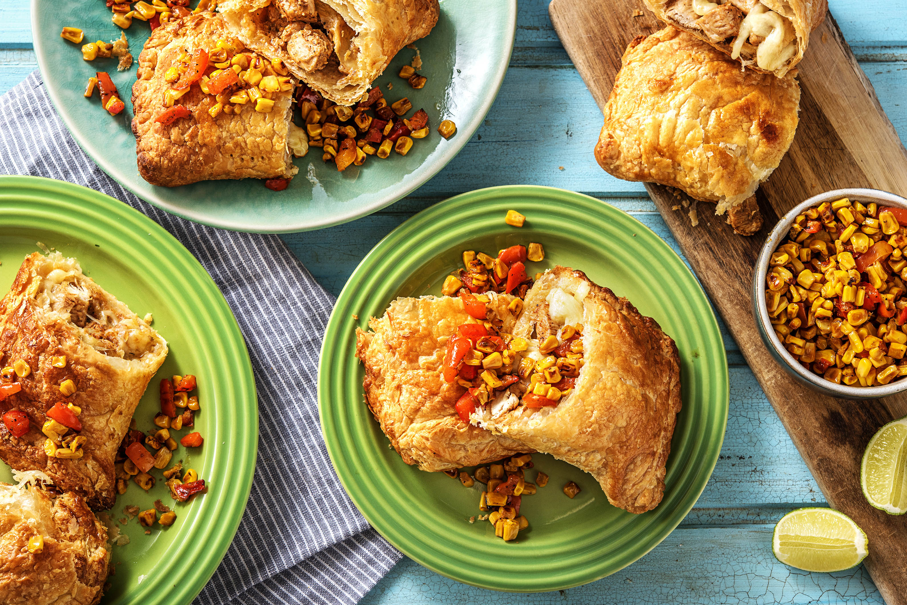 Cheesy Chicken Empanadas