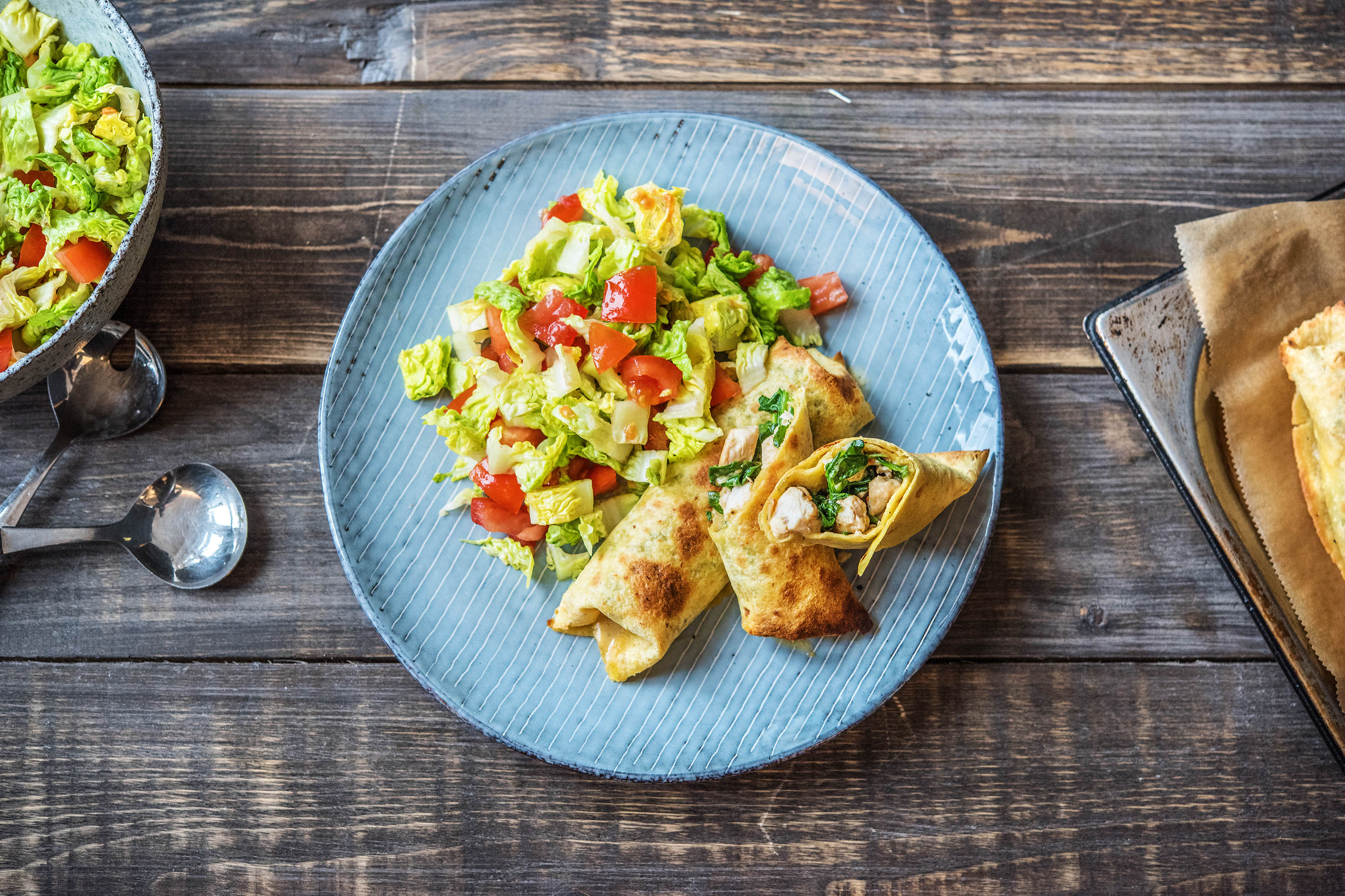 Cheesy Chicken Taquito