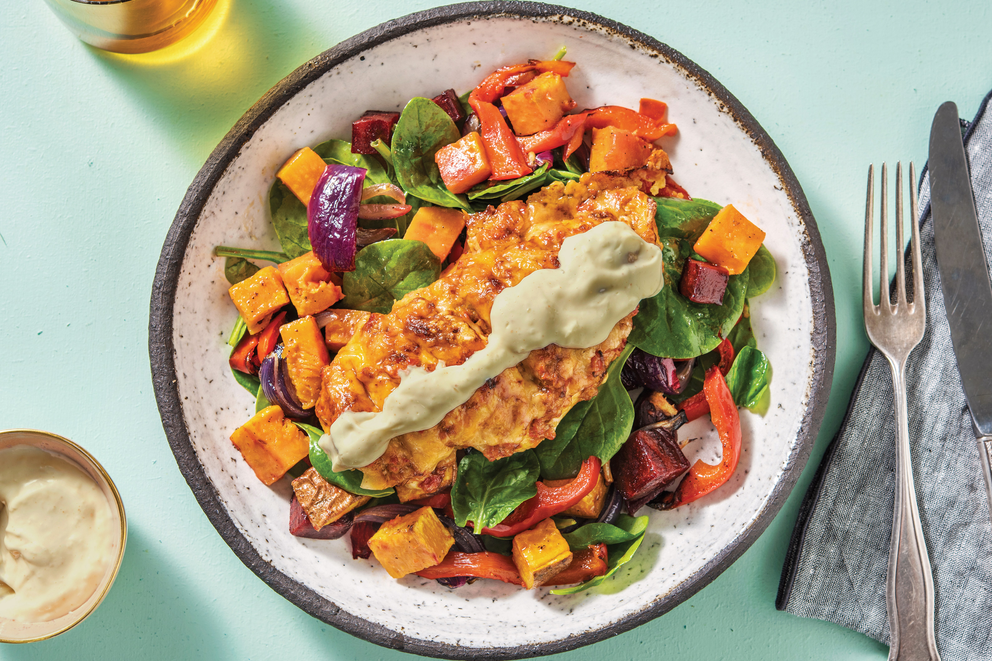 Cheesy Hasselback Chicken Breast