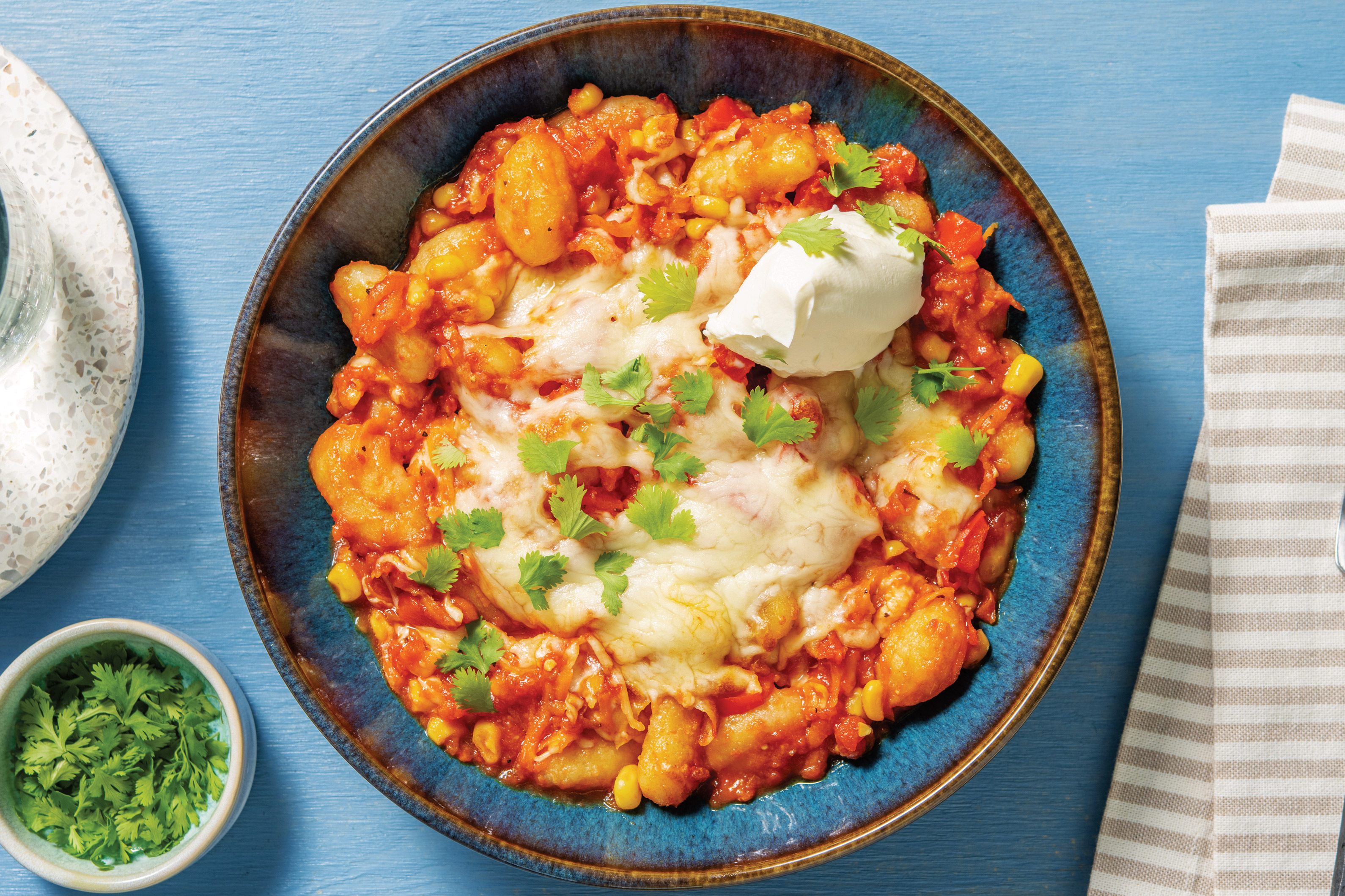 Mexican-Spiced Grilled Gnocchi