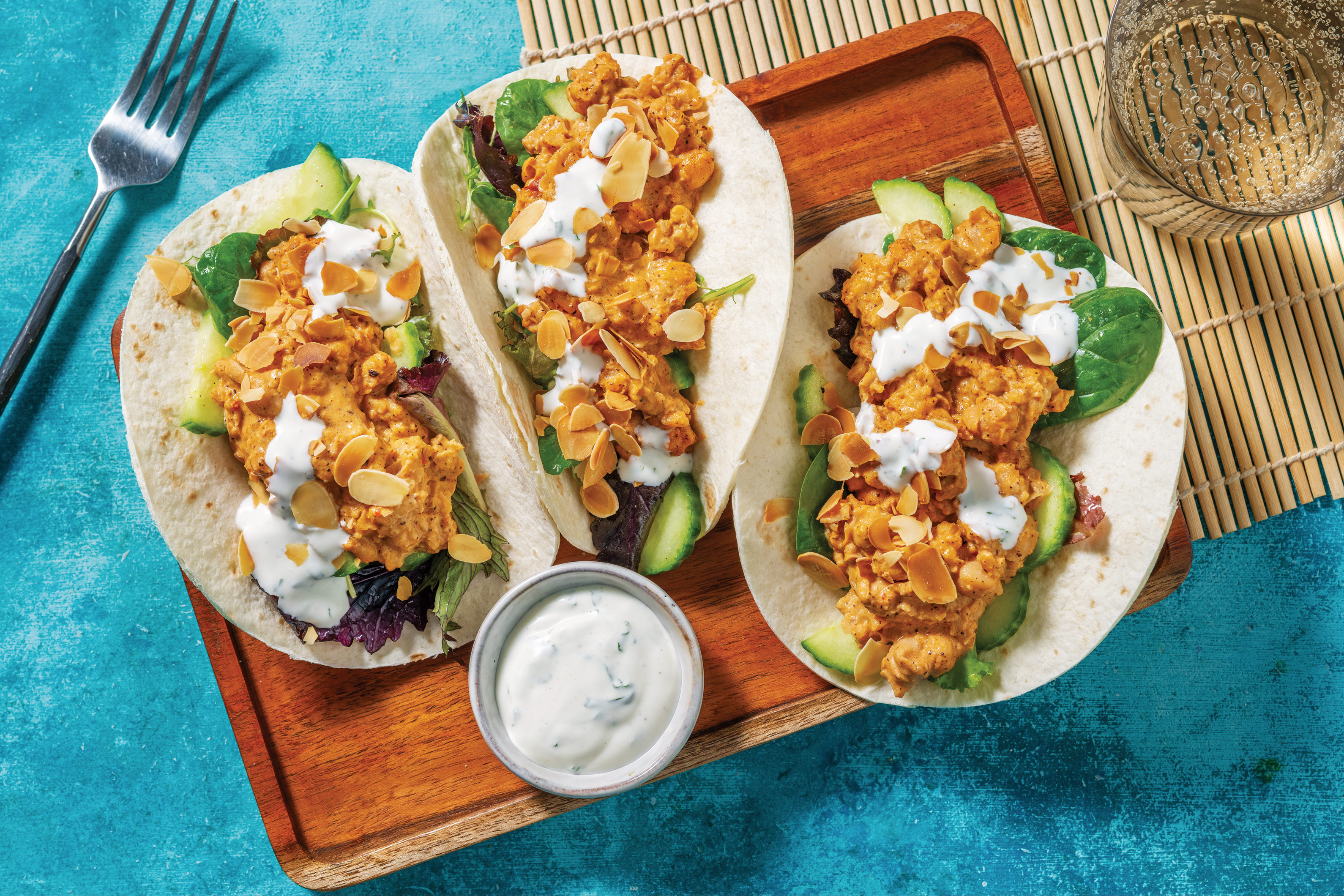 Chermoula Chickpea Tacos