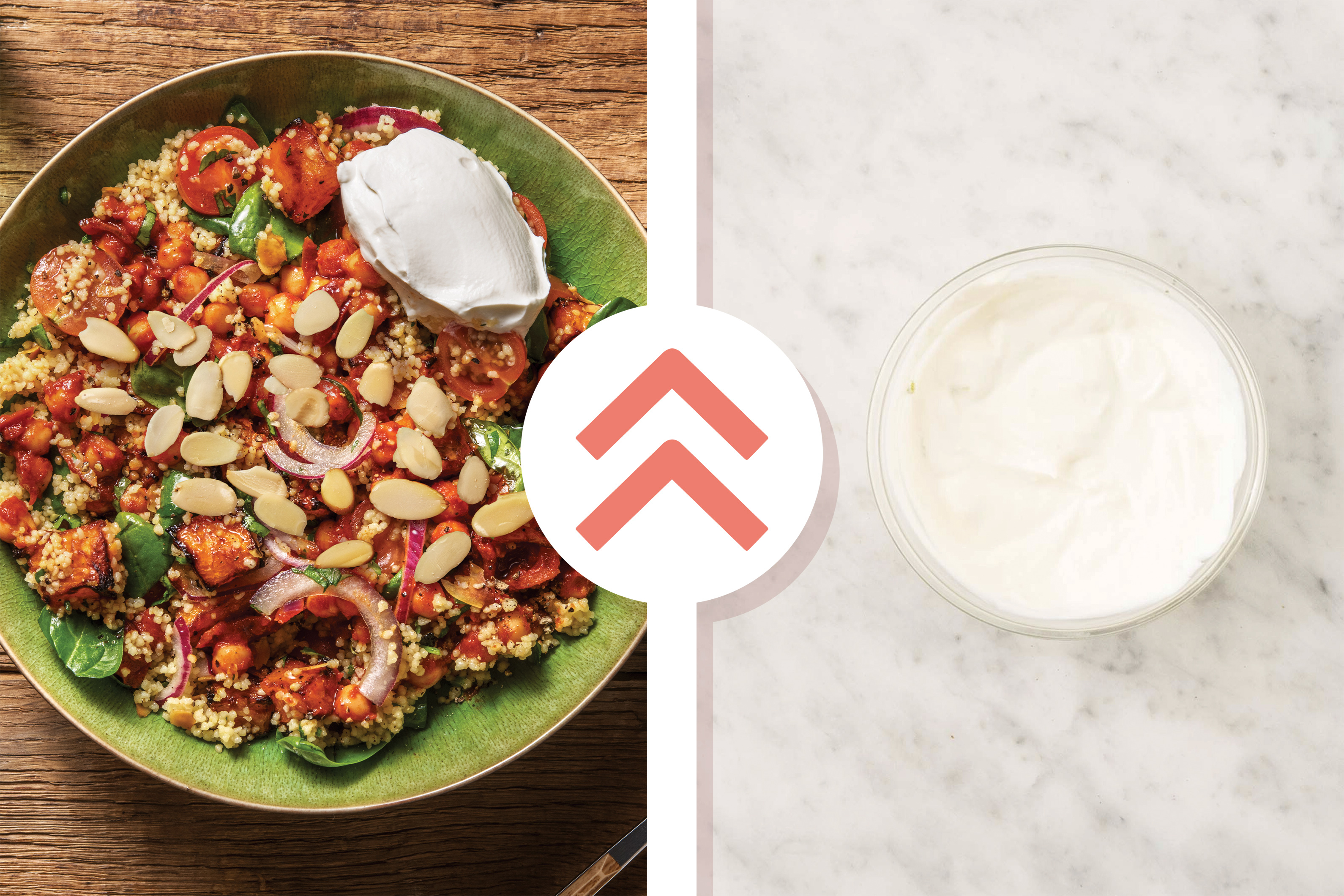 Chermoula-Spiced Chickpeas & Plant-Based Yoghurt