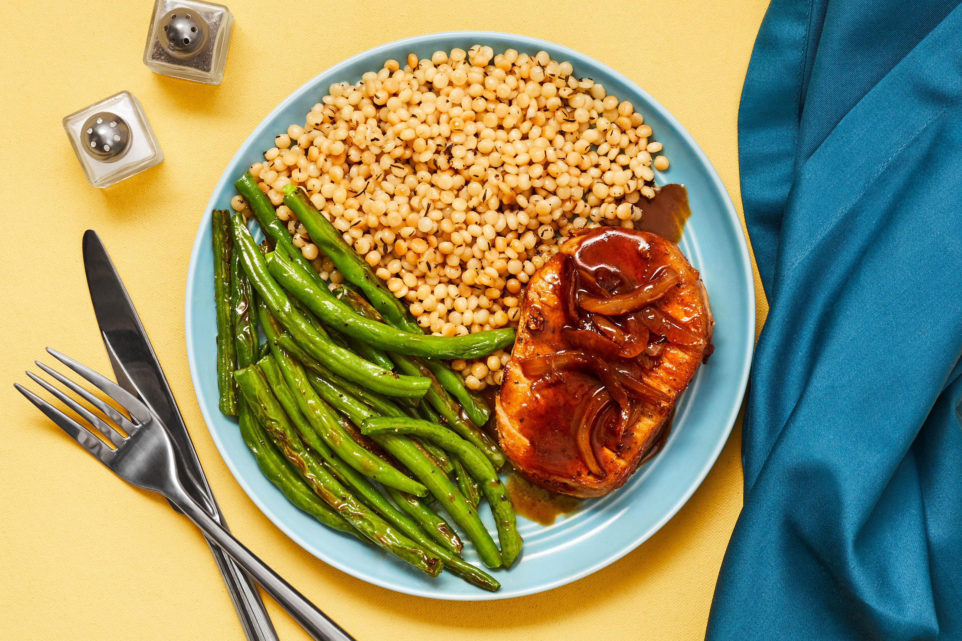 Cherry Balsamic Pork Chops