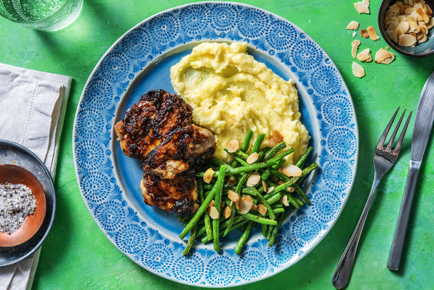 Cherry Jam Glazed Chicken