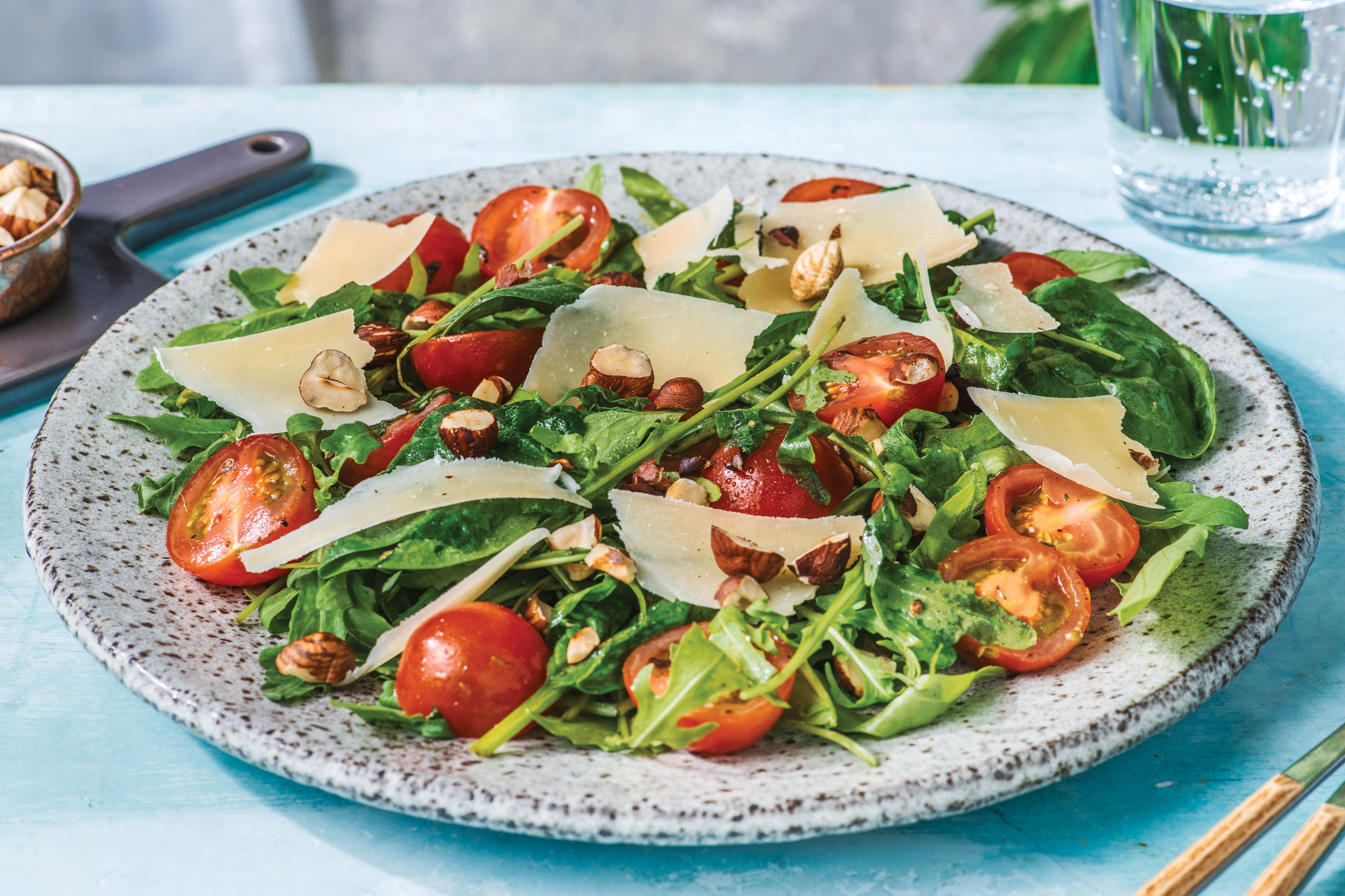 Cherry Tomato & Parmesan Salad