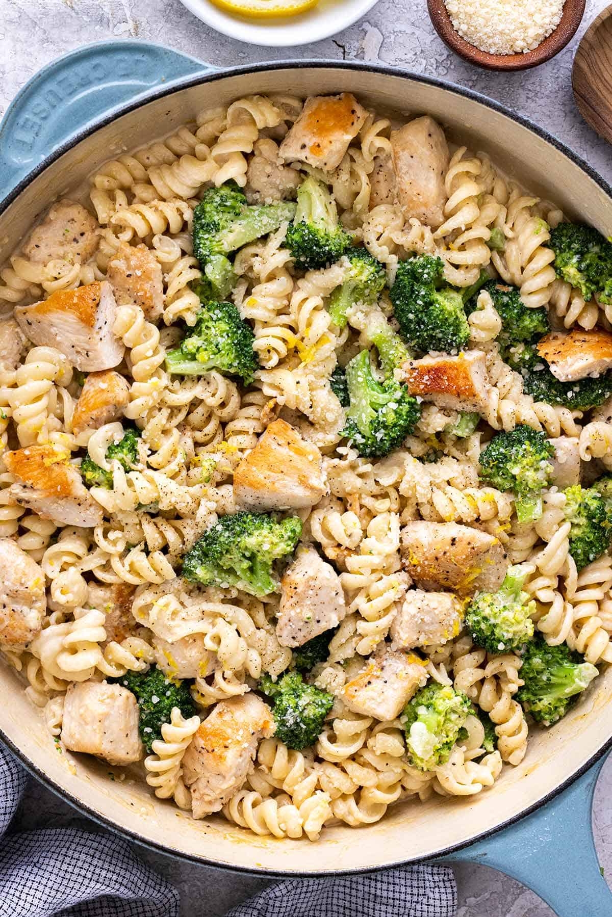 Creamy Chicken Fusilli