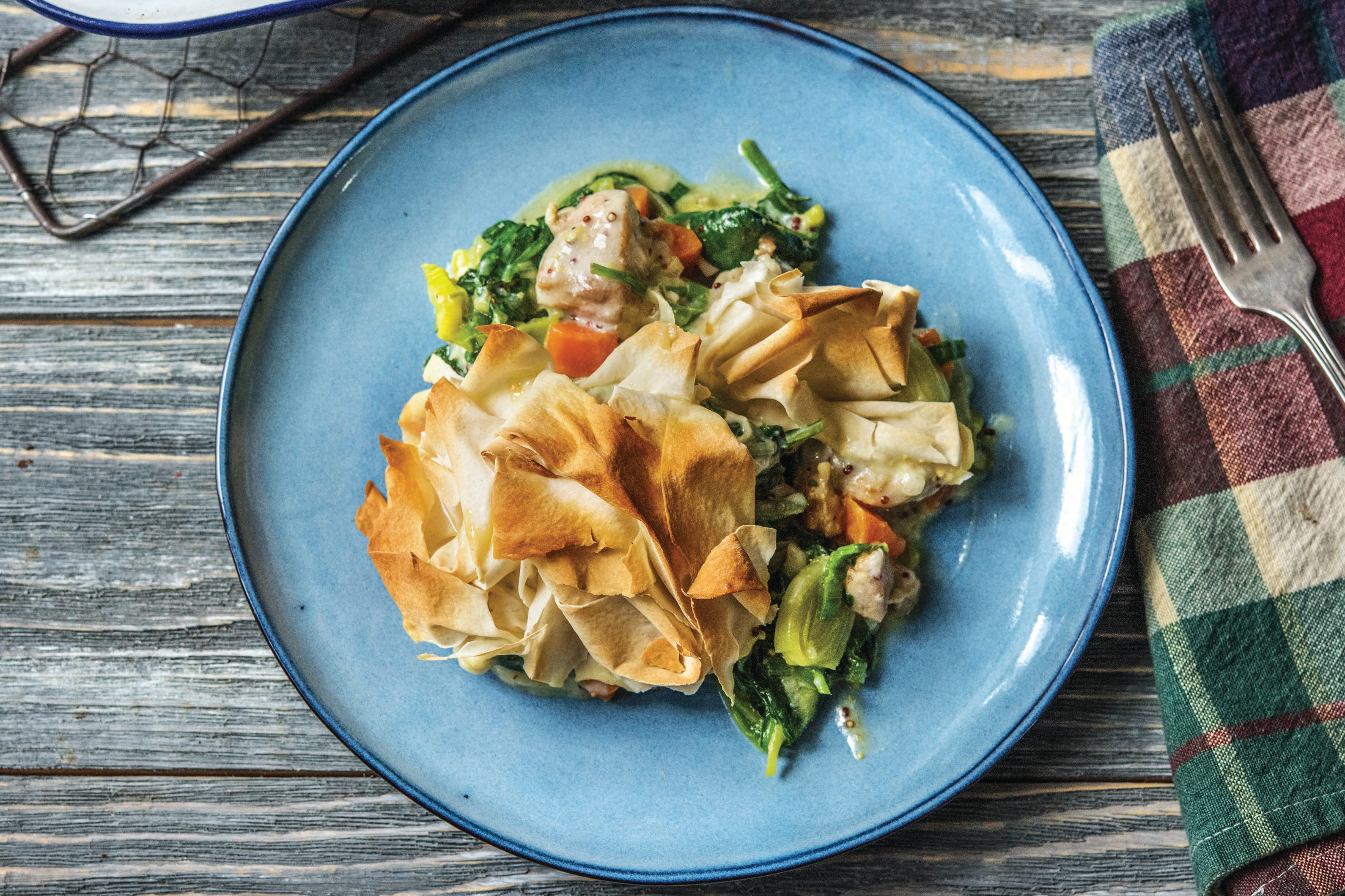 Chicken and Leek Pie