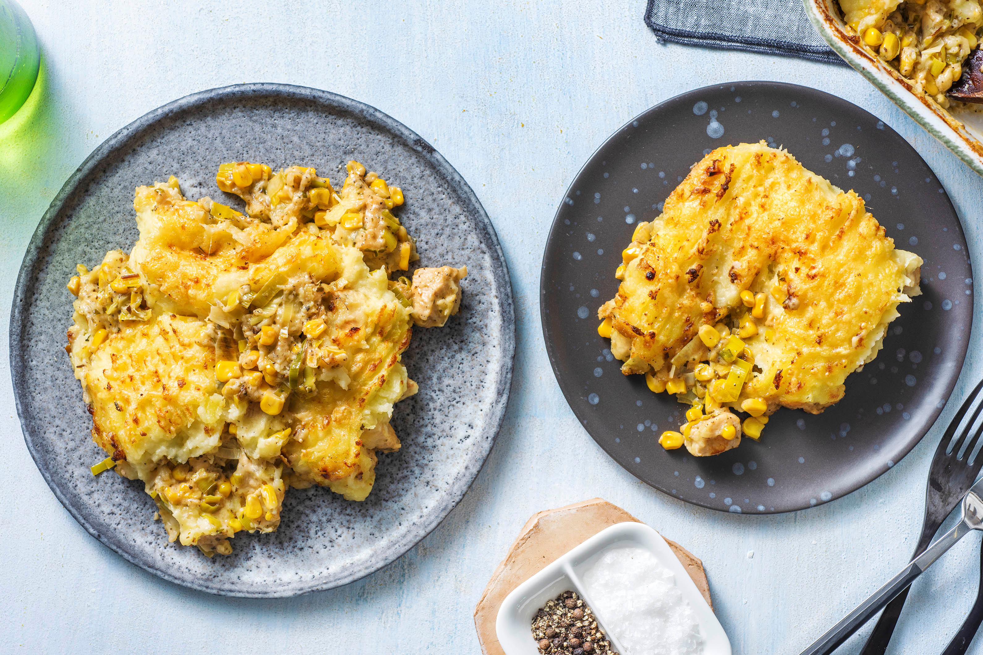 Chicken and Sweetcorn Pie