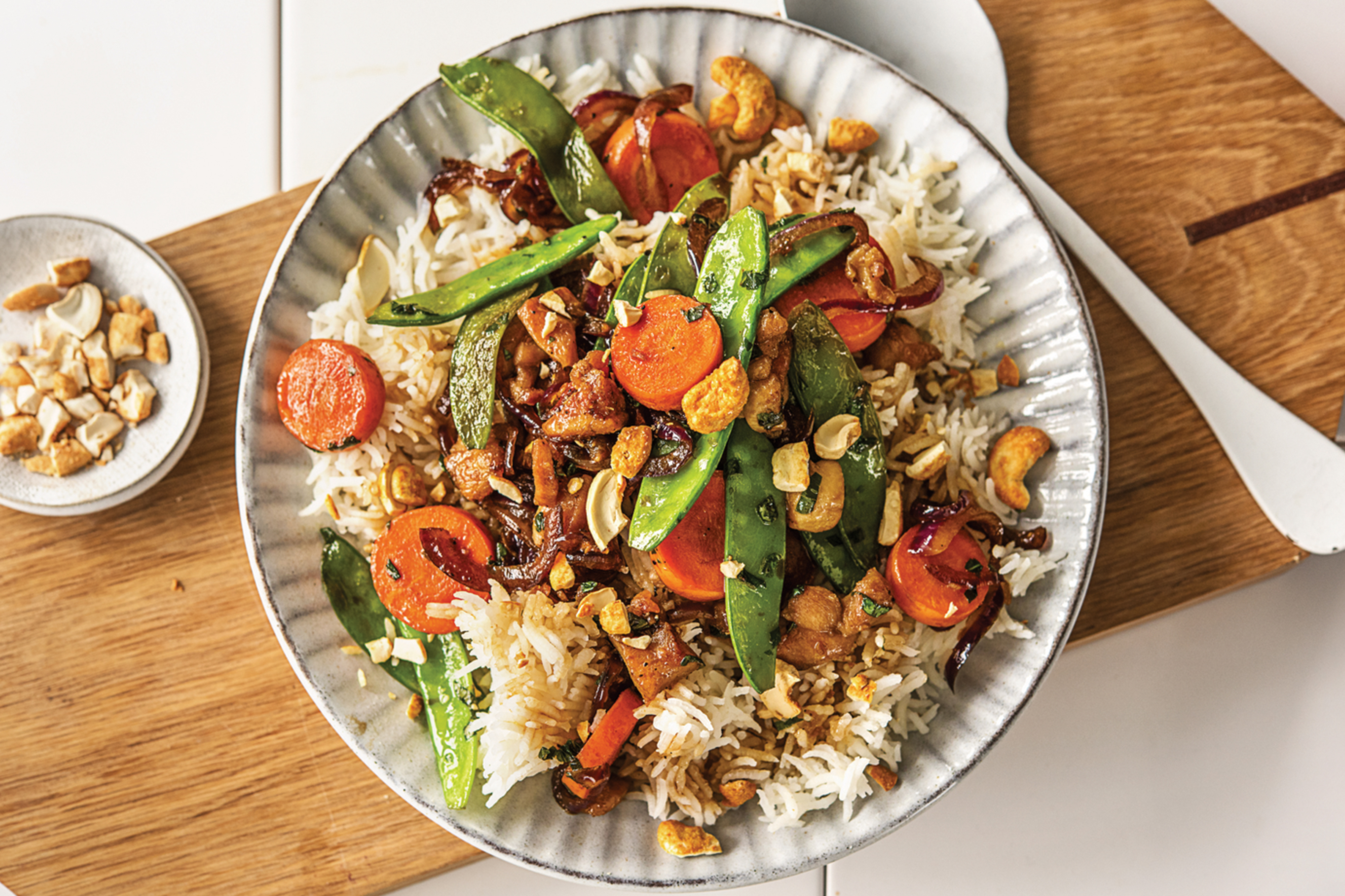 Speedy Thai Chicken and Cashew Stir-Fry
