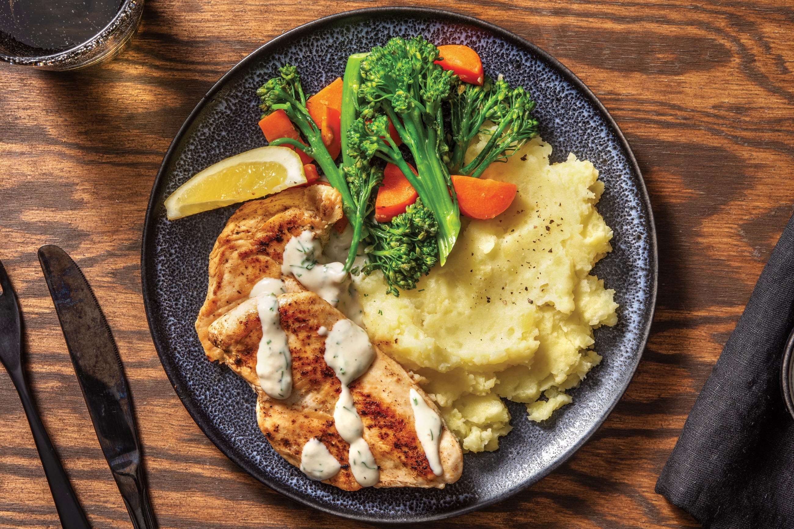 Seared Chicken & Mashed Potato